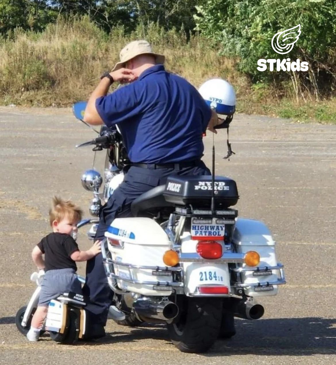 Ride-on Minibalance Police Patrol