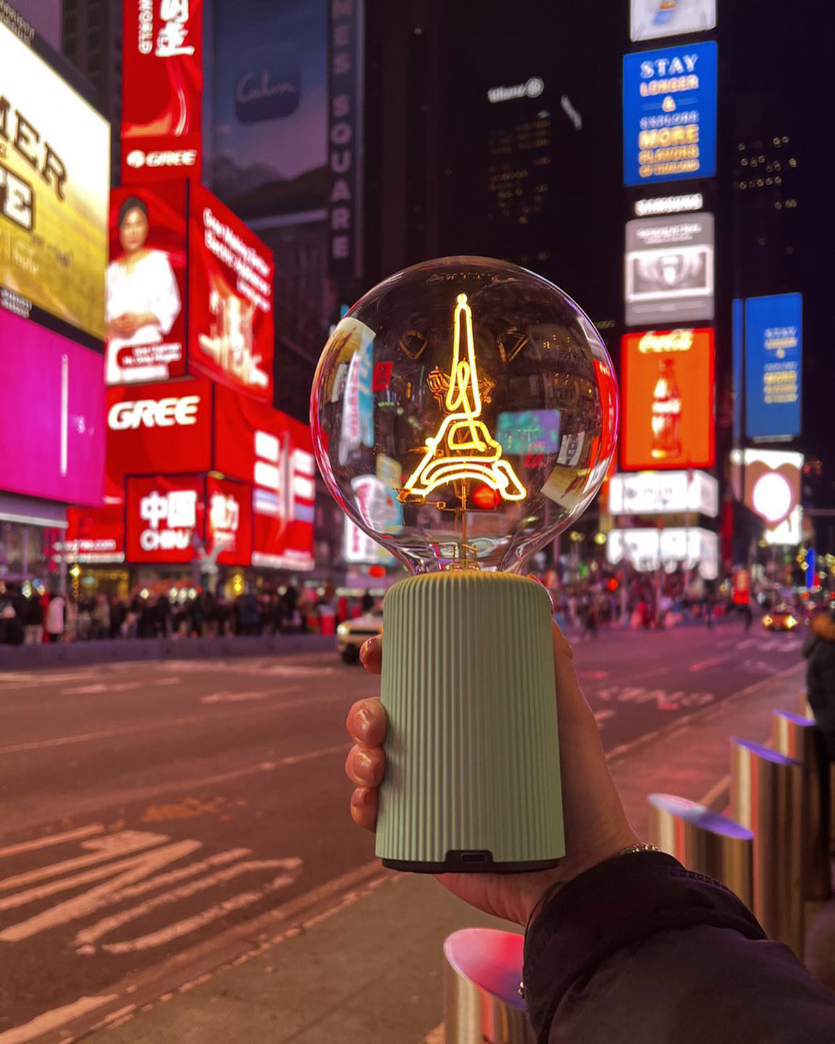 Mitb Base Table Lamp Pop Nomad Olive