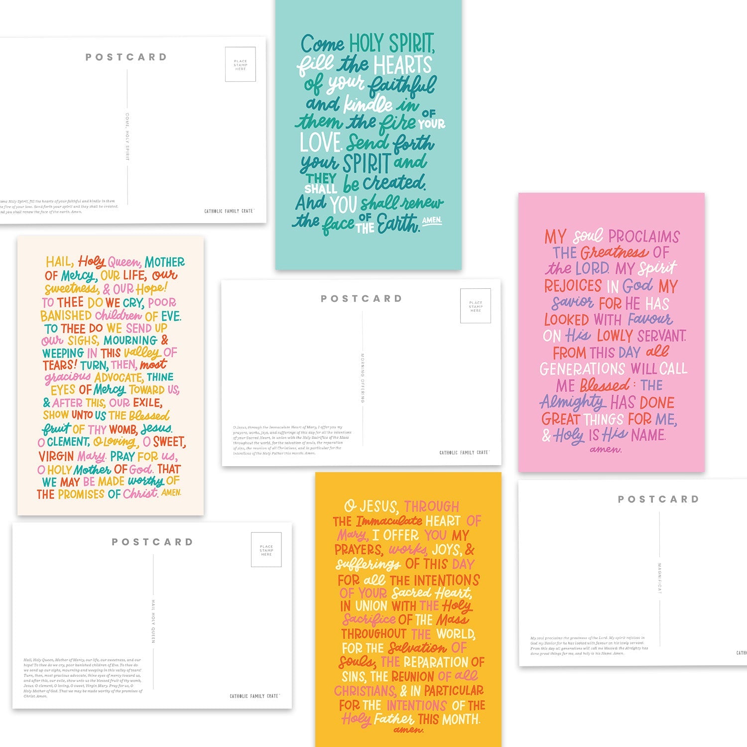 Prayer Postcard Pack (set Of 8)