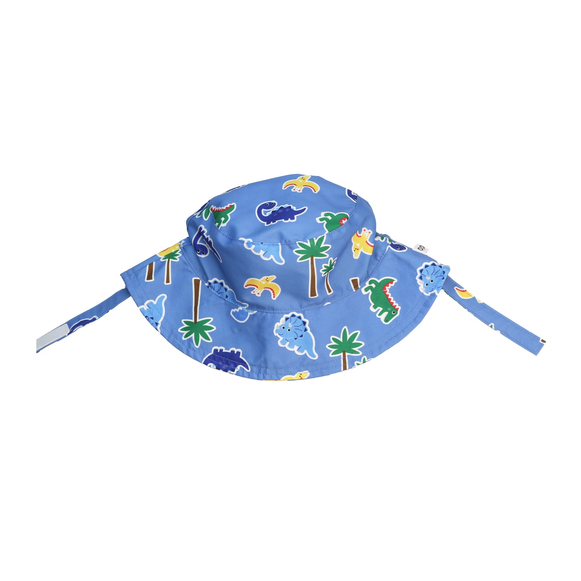 Baby/toddler Printed Bucket Sun Hat - Devin The Dino & Friends **pre-order (orders Will Ship In Full Early March '25)**