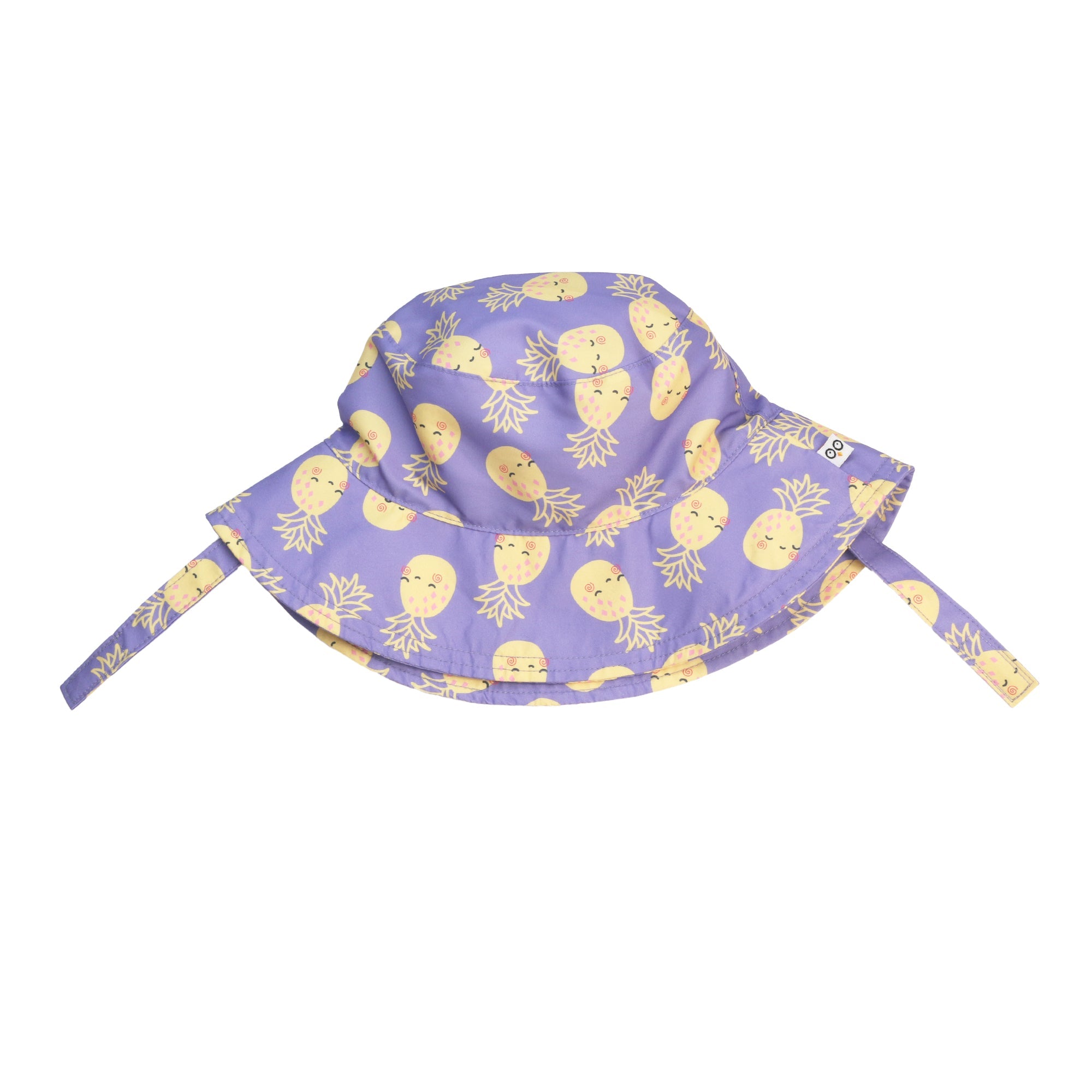 Baby/toddler Printed Bucket Sun Hat - Pineapple **pre-order (orders Will Ship In Full Early March '25)**