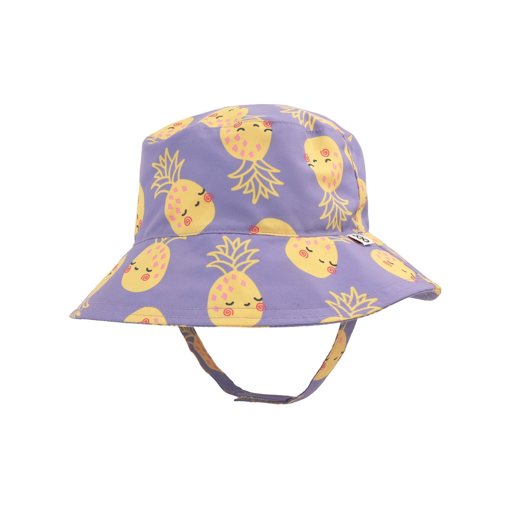Baby/toddler Printed Bucket Sun Hat - Pineapple **pre-order (orders Will Ship In Full Early March '25)**