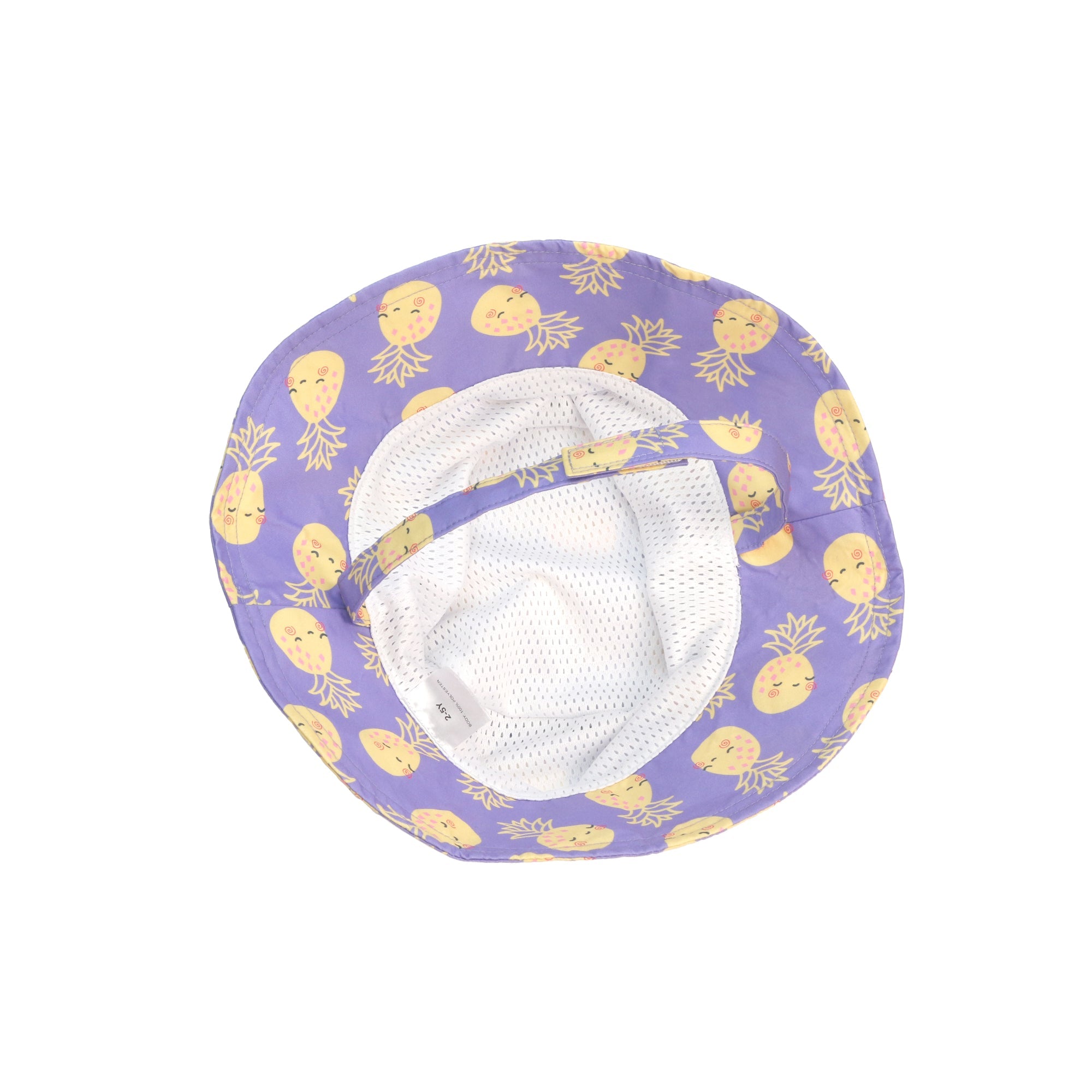 Baby/toddler Printed Bucket Sun Hat - Pineapple **pre-order (orders Will Ship In Full Early March '25)**