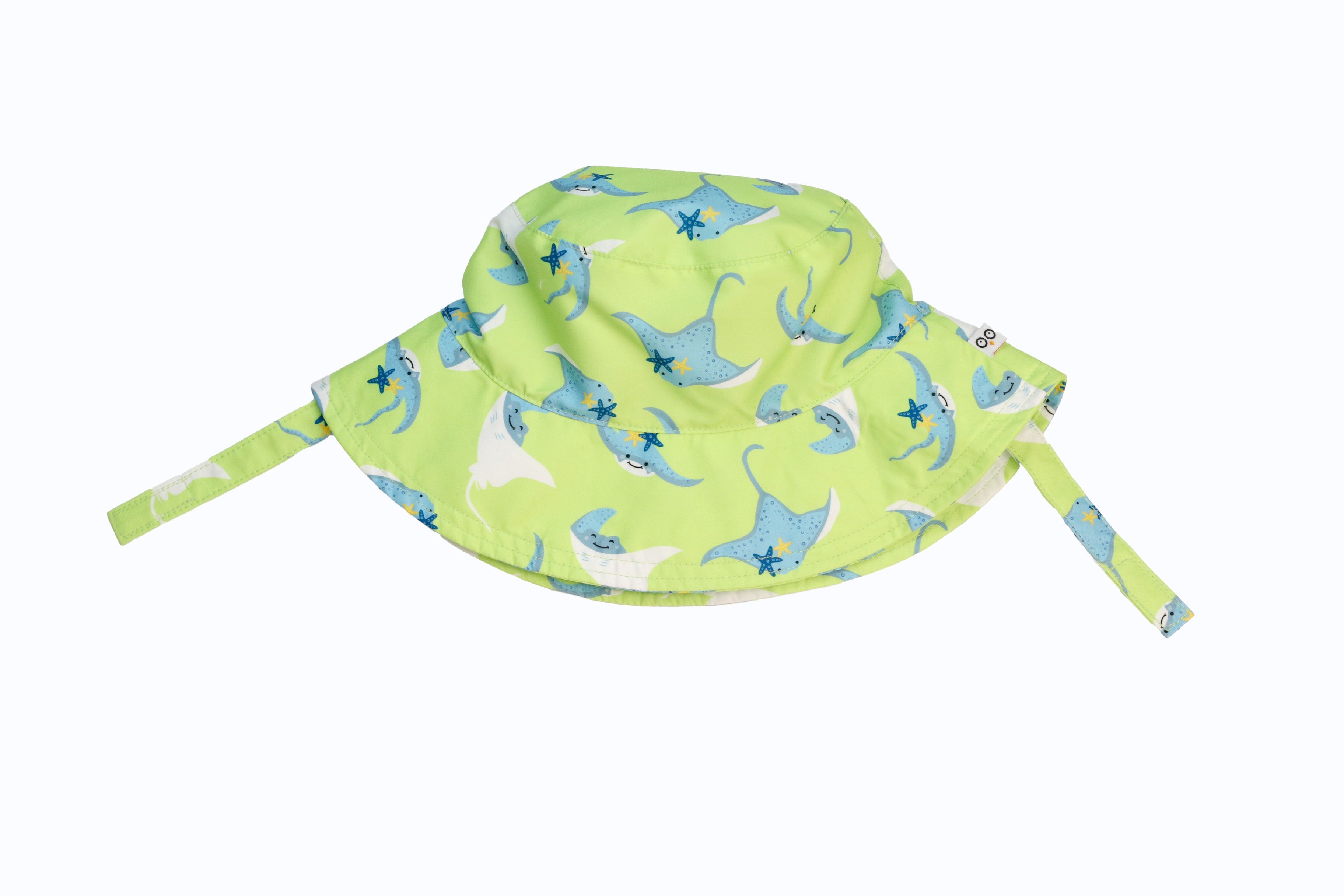 Baby/toddler Printed Bucket Sun Hat - Sid The Stingray **pre-order (orders Will Ship In Full Early March '25)**