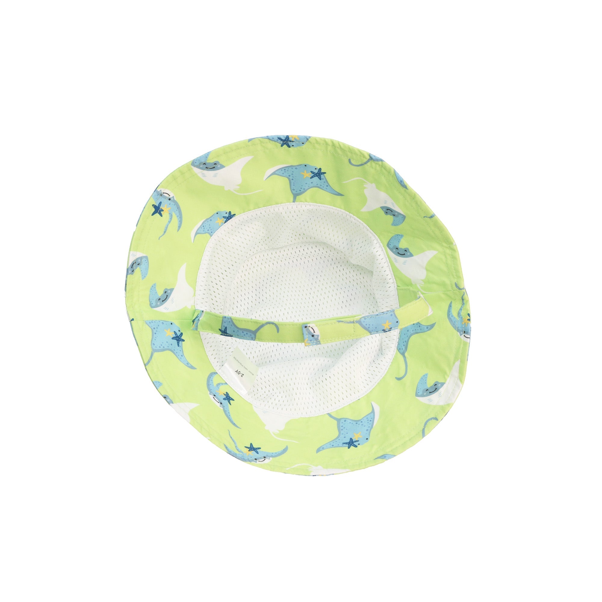 Baby/toddler Printed Bucket Sun Hat - Sid The Stingray **pre-order (orders Will Ship In Full Early March '25)**
