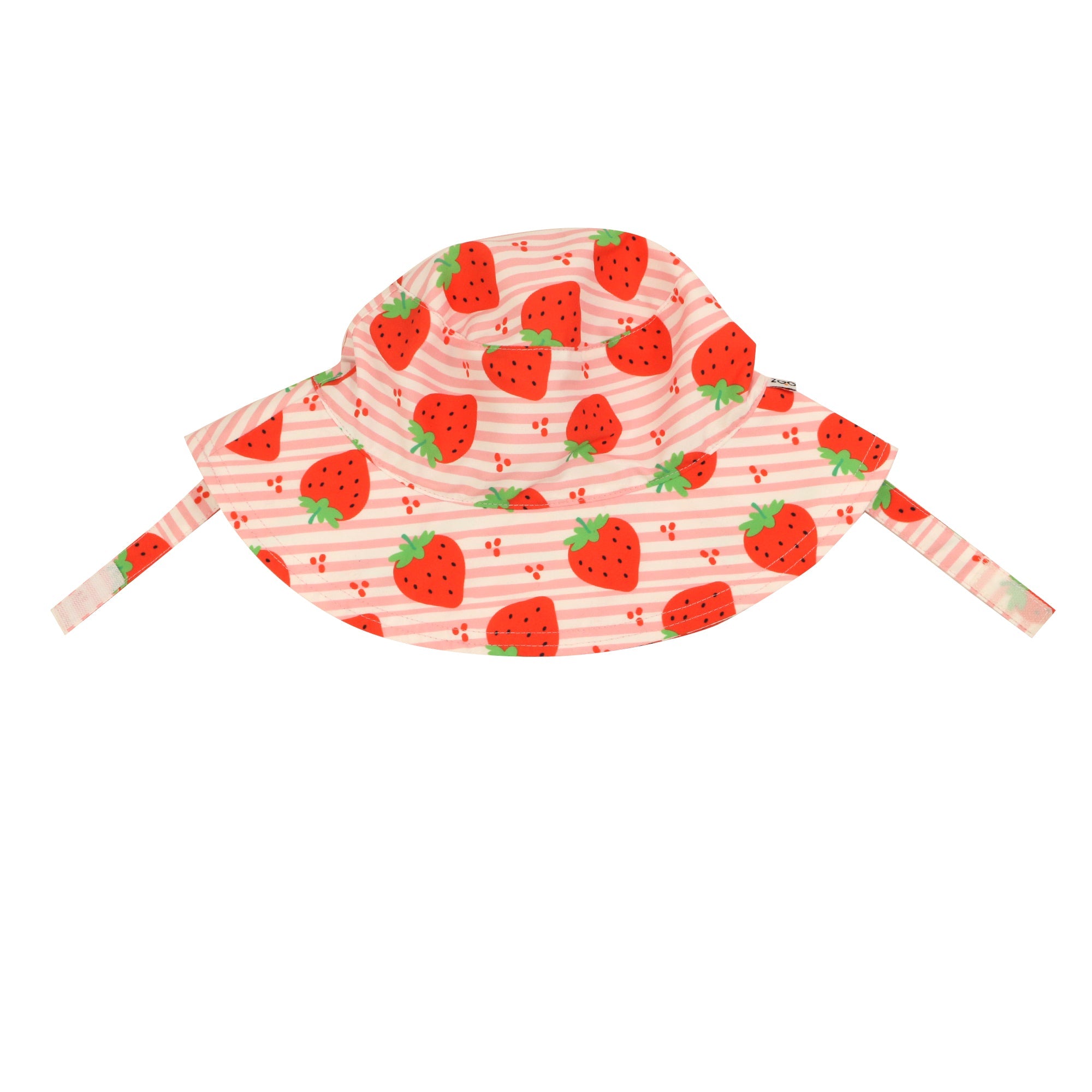 Baby/toddler Printed Bucket Sun Hat - Strawberry **pre-order (orders Will Ship In Full Early March '25)**