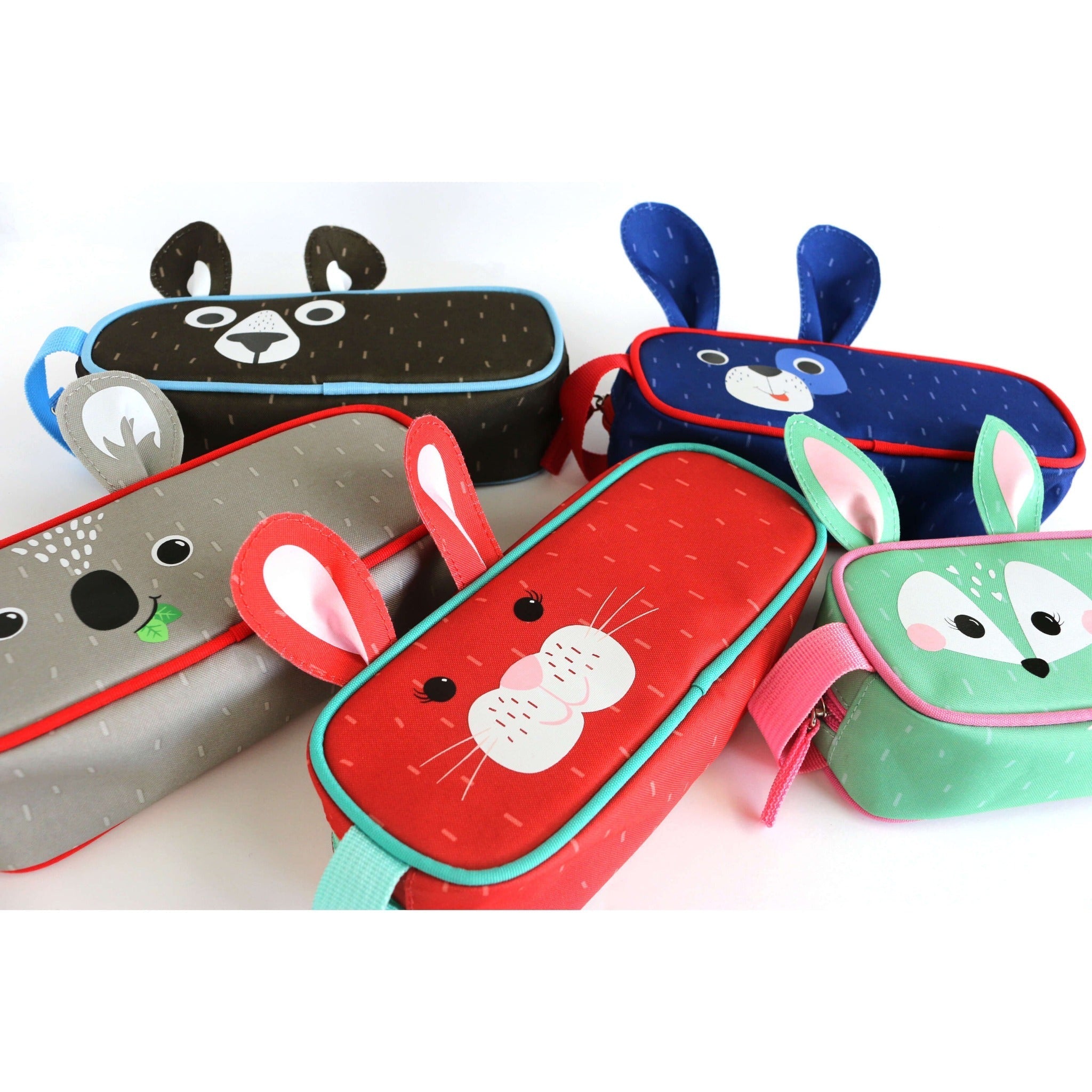 Kids Printed Pencil Case Pouch - Bosley The Bear
