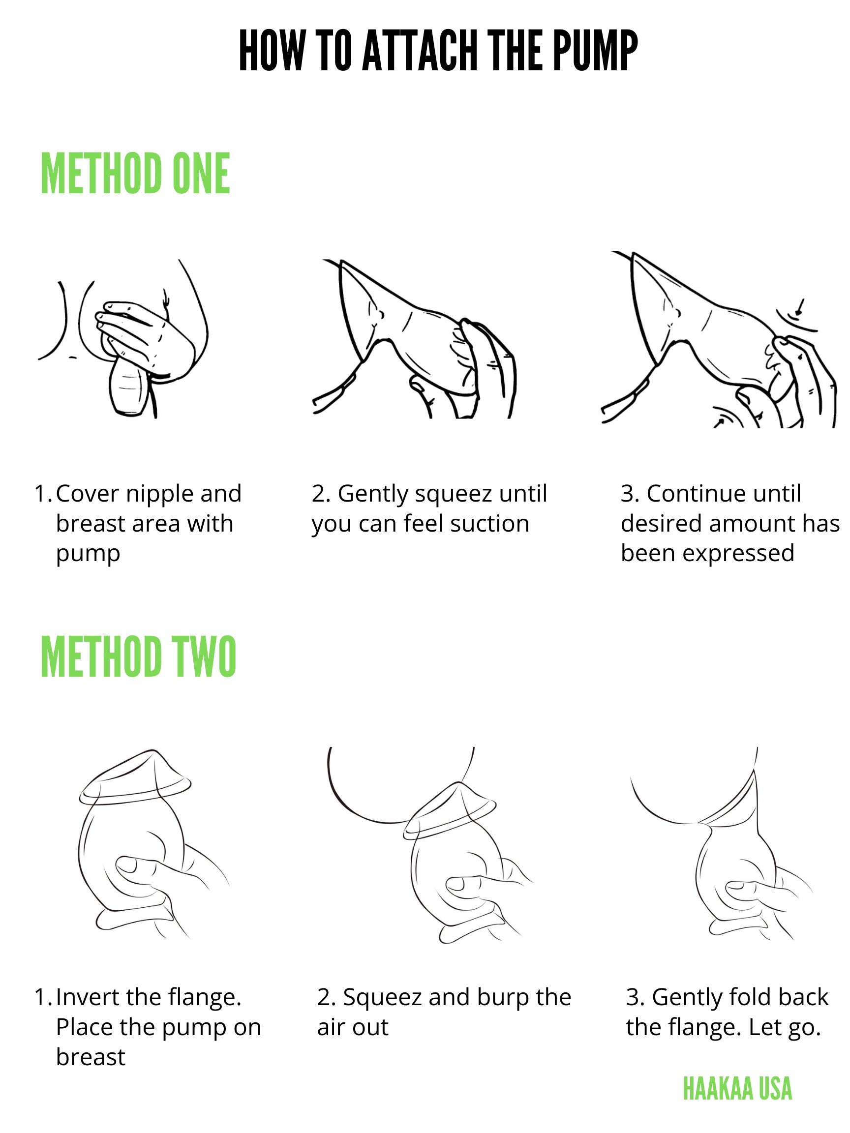 Silicone Pump & Milk Collector Set Combo