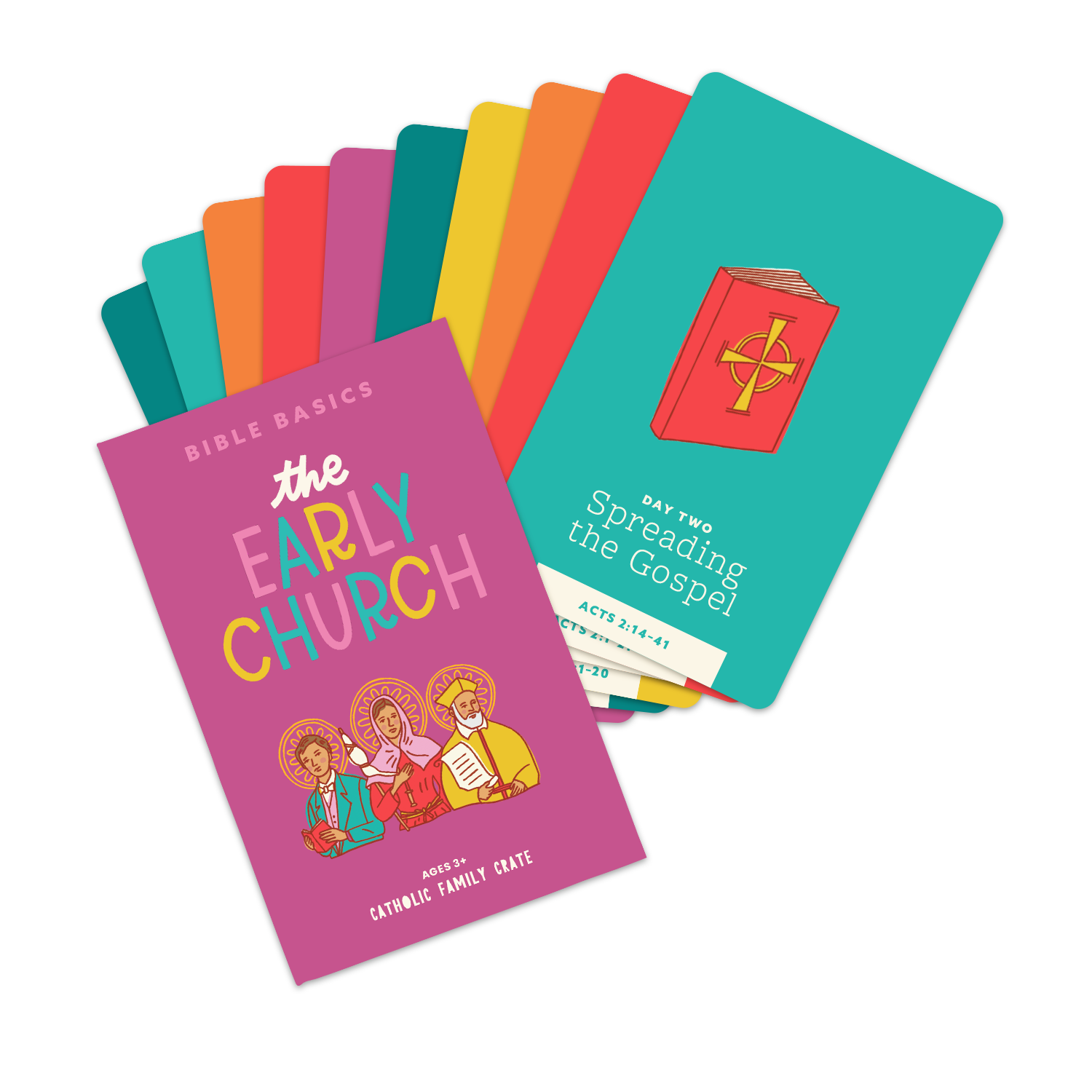 Bible Basic Cards: The Early Church (new Testament Part Ii)