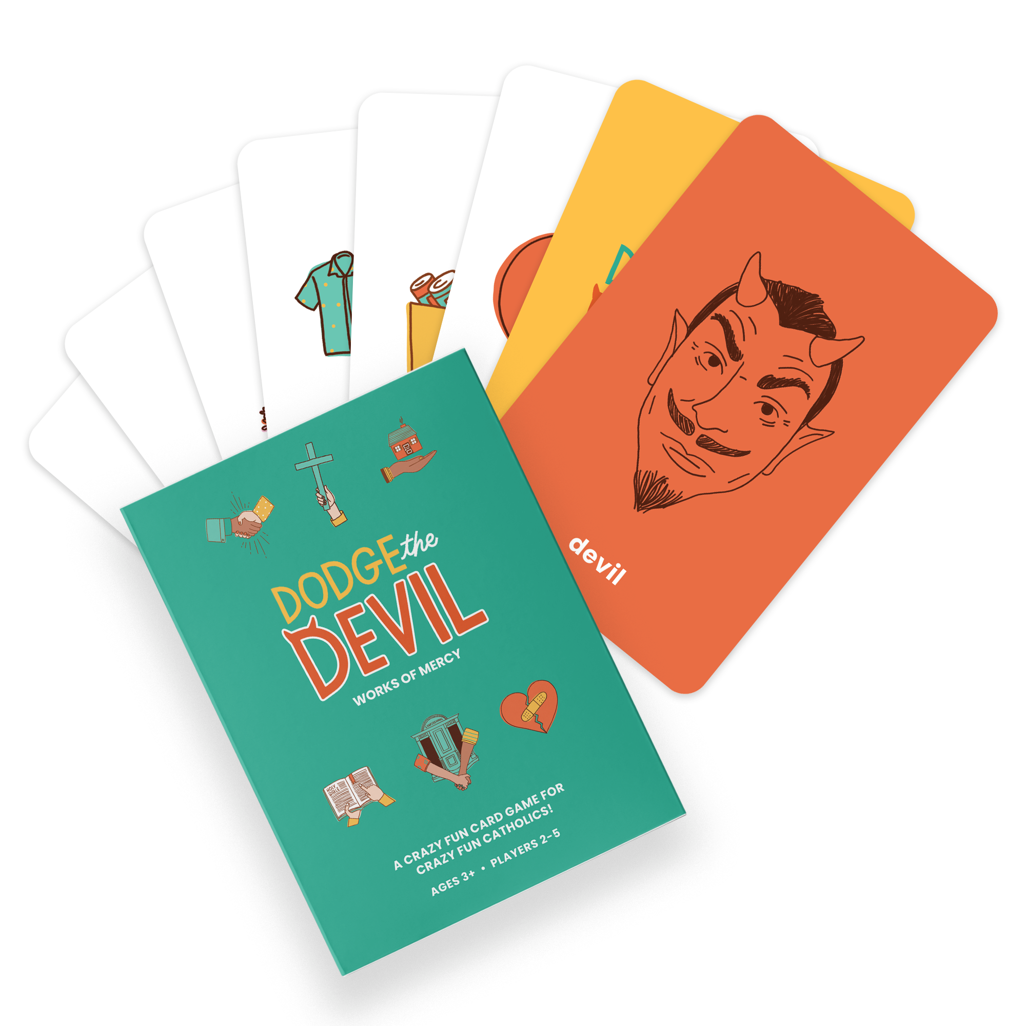 Dodge The Devil: Works Of Mercy (a Holy Twist On Old Maid!)