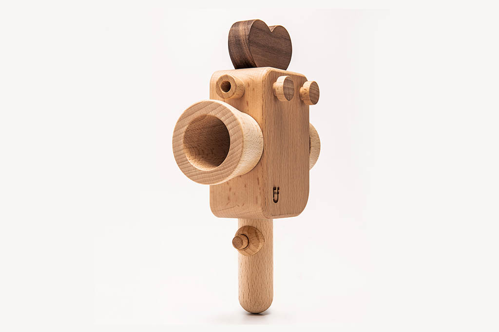 Super 8 Wooden Toy Camera