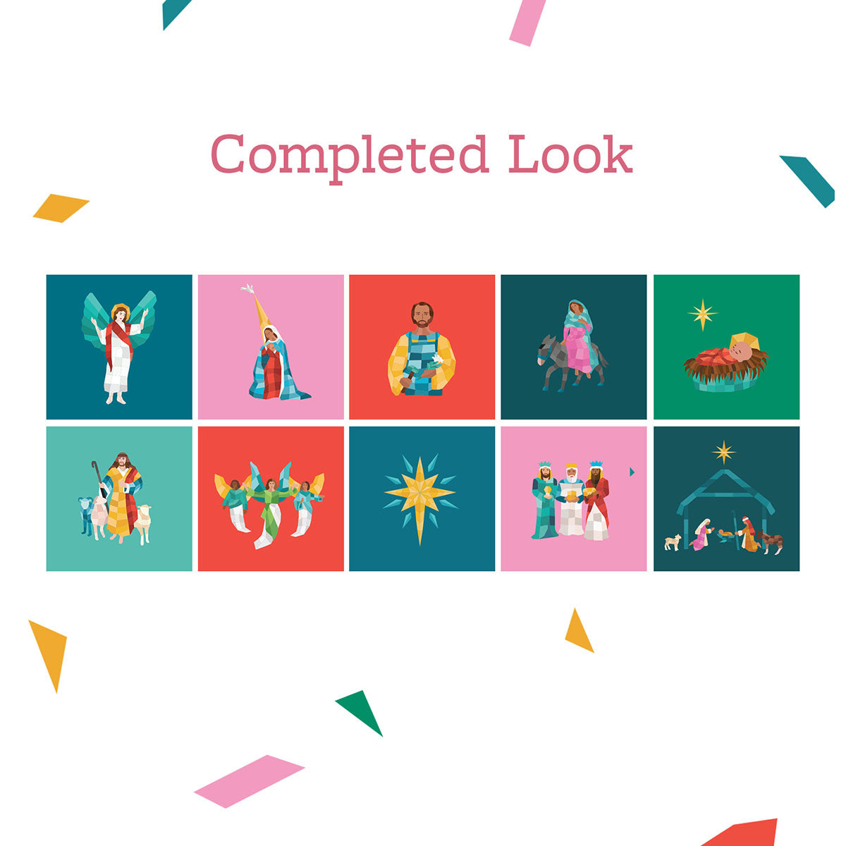 Pray By Sticker: Christmas Sticker Book