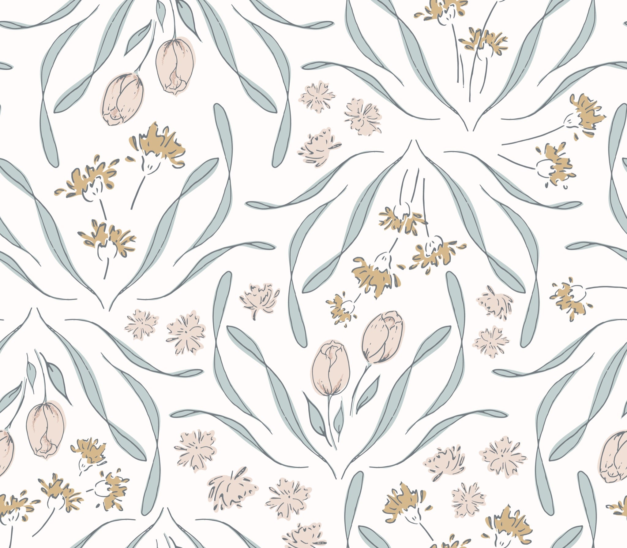Primrose Wallpaper By Melissa Johnson Design