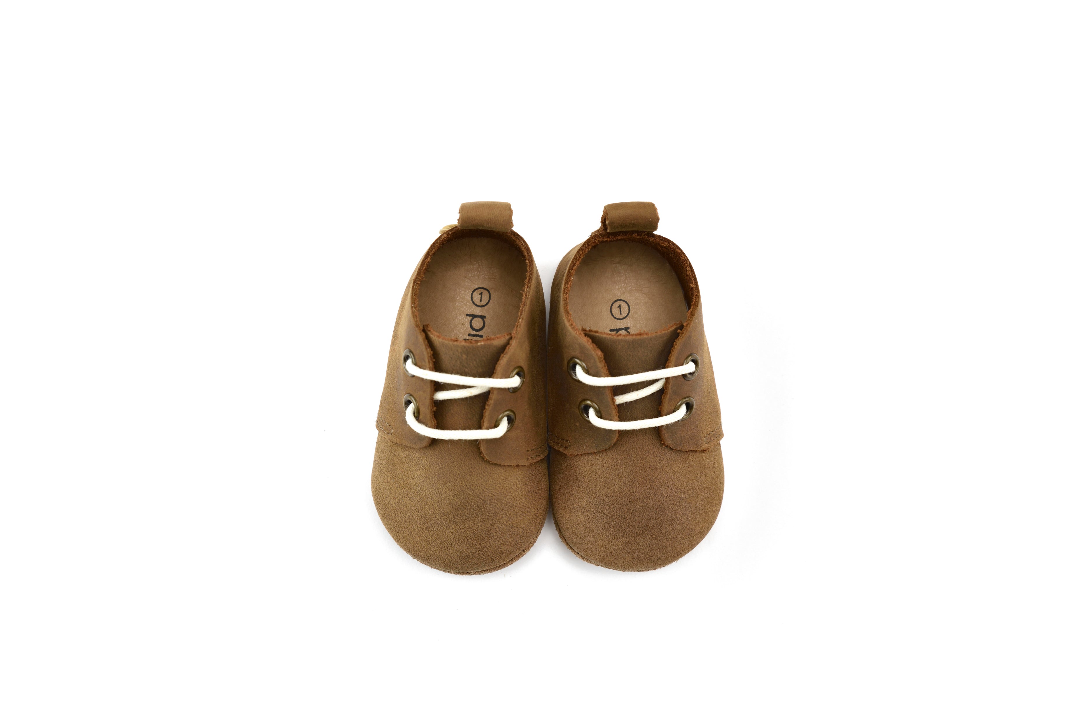 Brown - Low Top Oxfords - Soft Sole