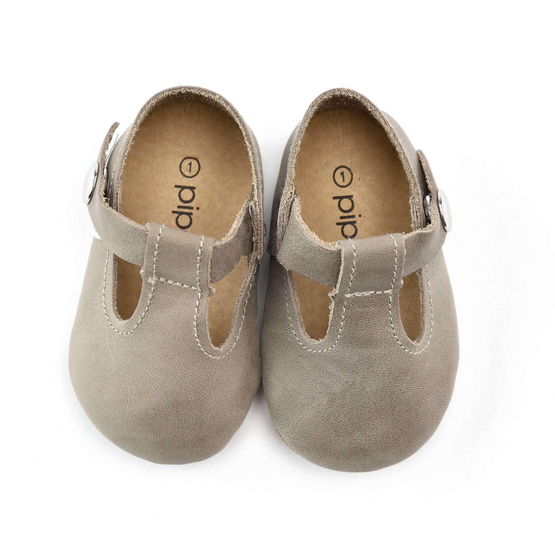 Stone - T-strap Mary Jane - Soft Sole