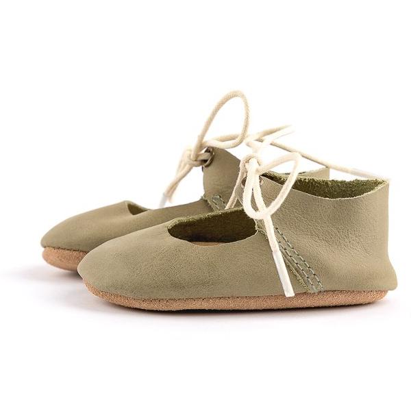 Olive - Lace-up Mary Jane - Soft Sole