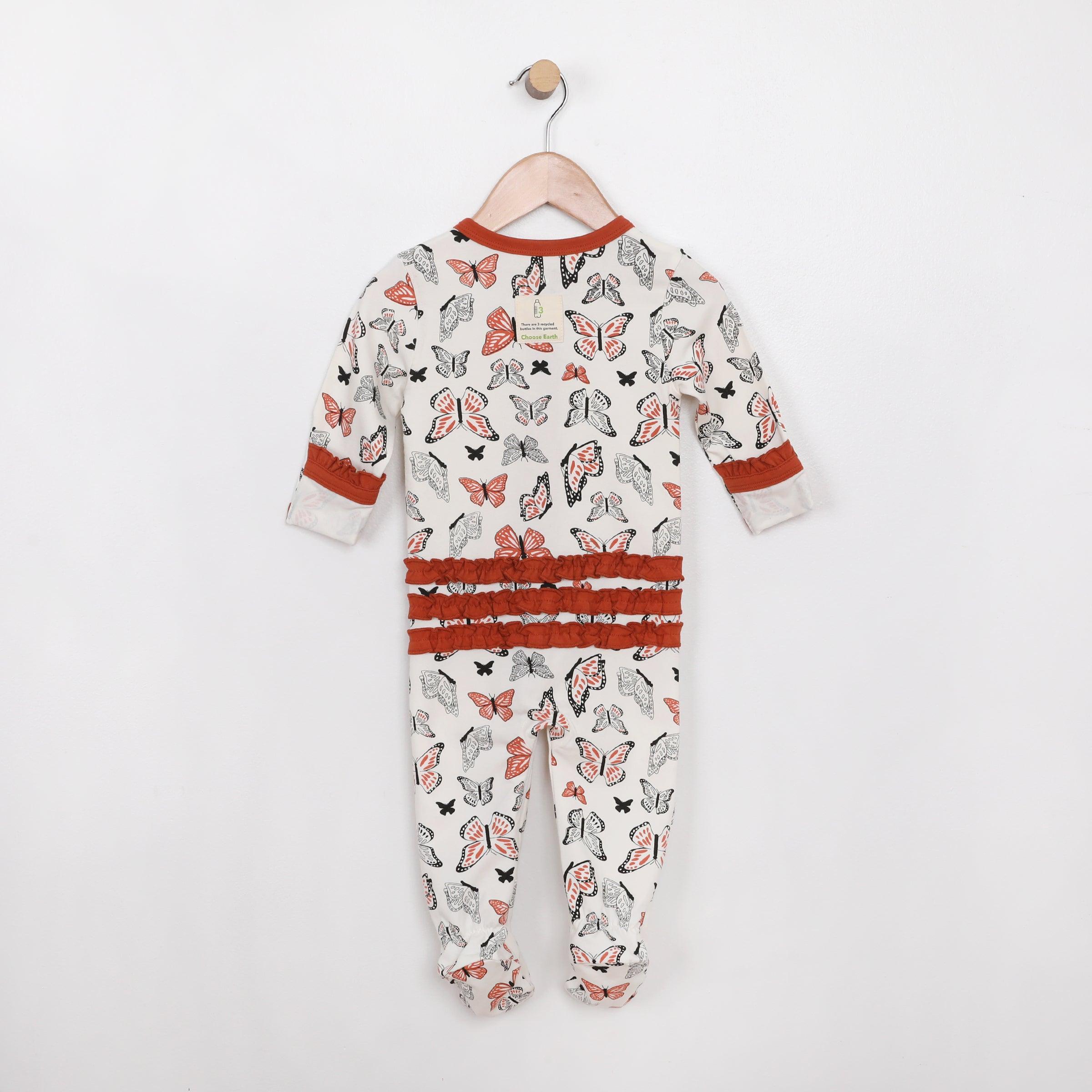 Monarch Ruffle Footie