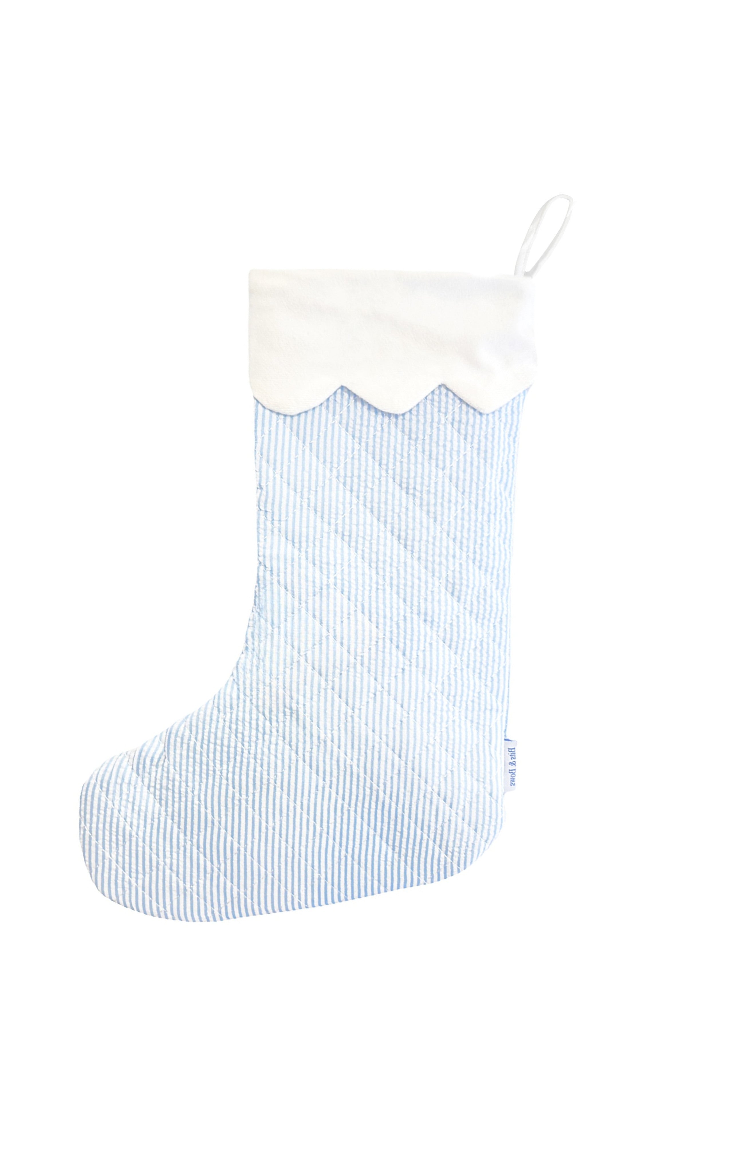 Baby's 1st Christmas Stocking, Blue