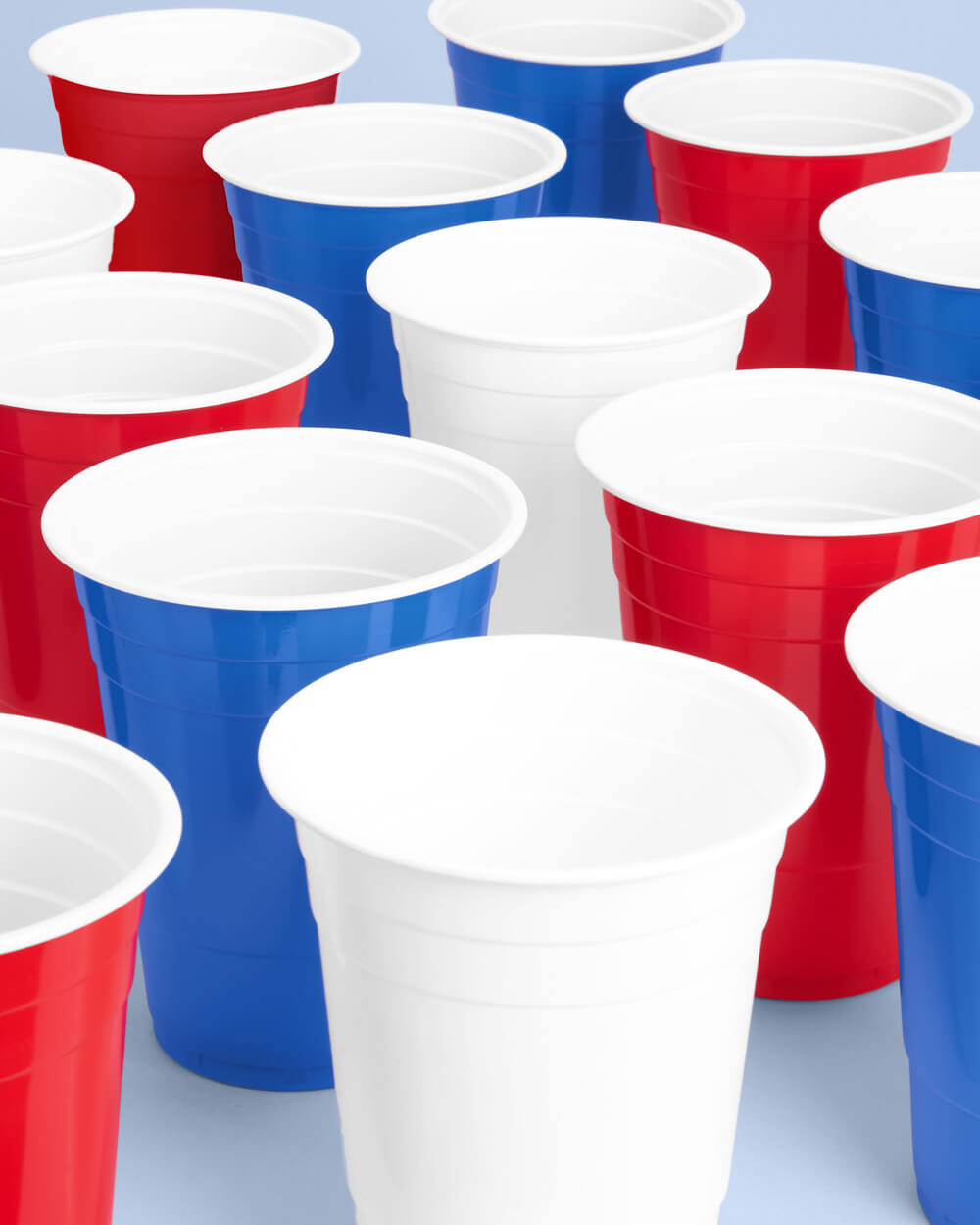 Party In The Usa Cups - 50 Matte 16 Oz Cups