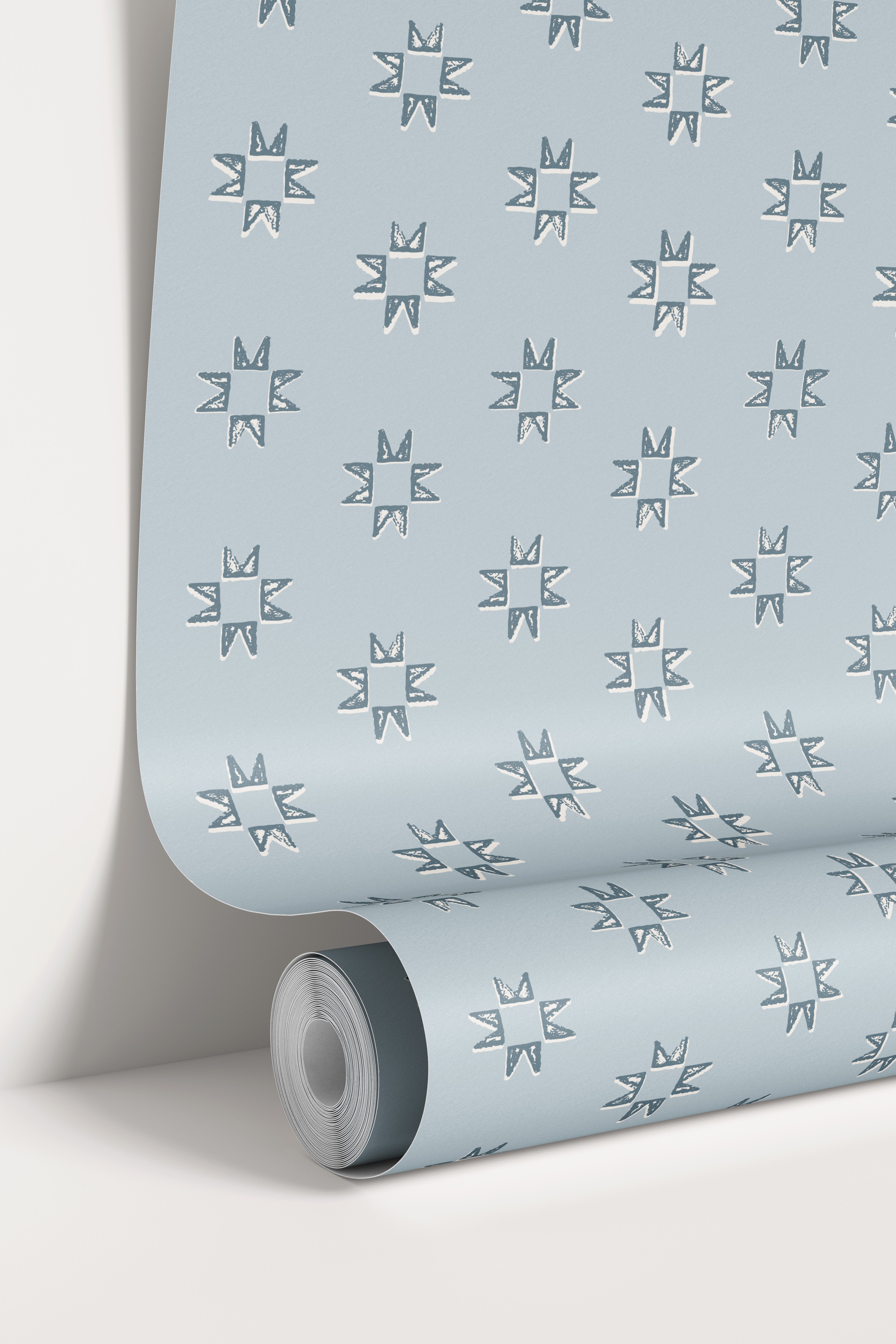 Iris Wallpaper By Melissa Johnson Design