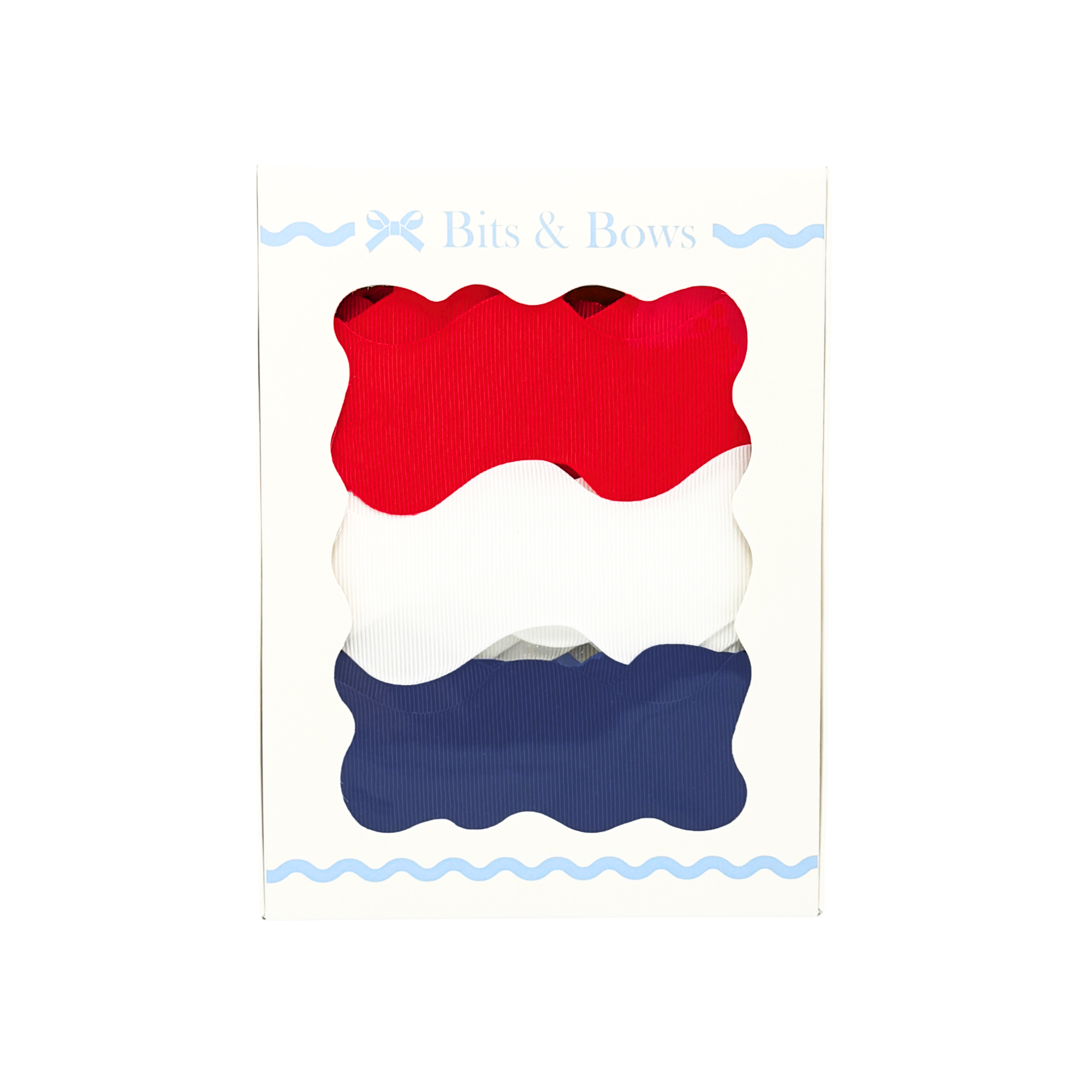 Scalloped Ribbon Set, Americana