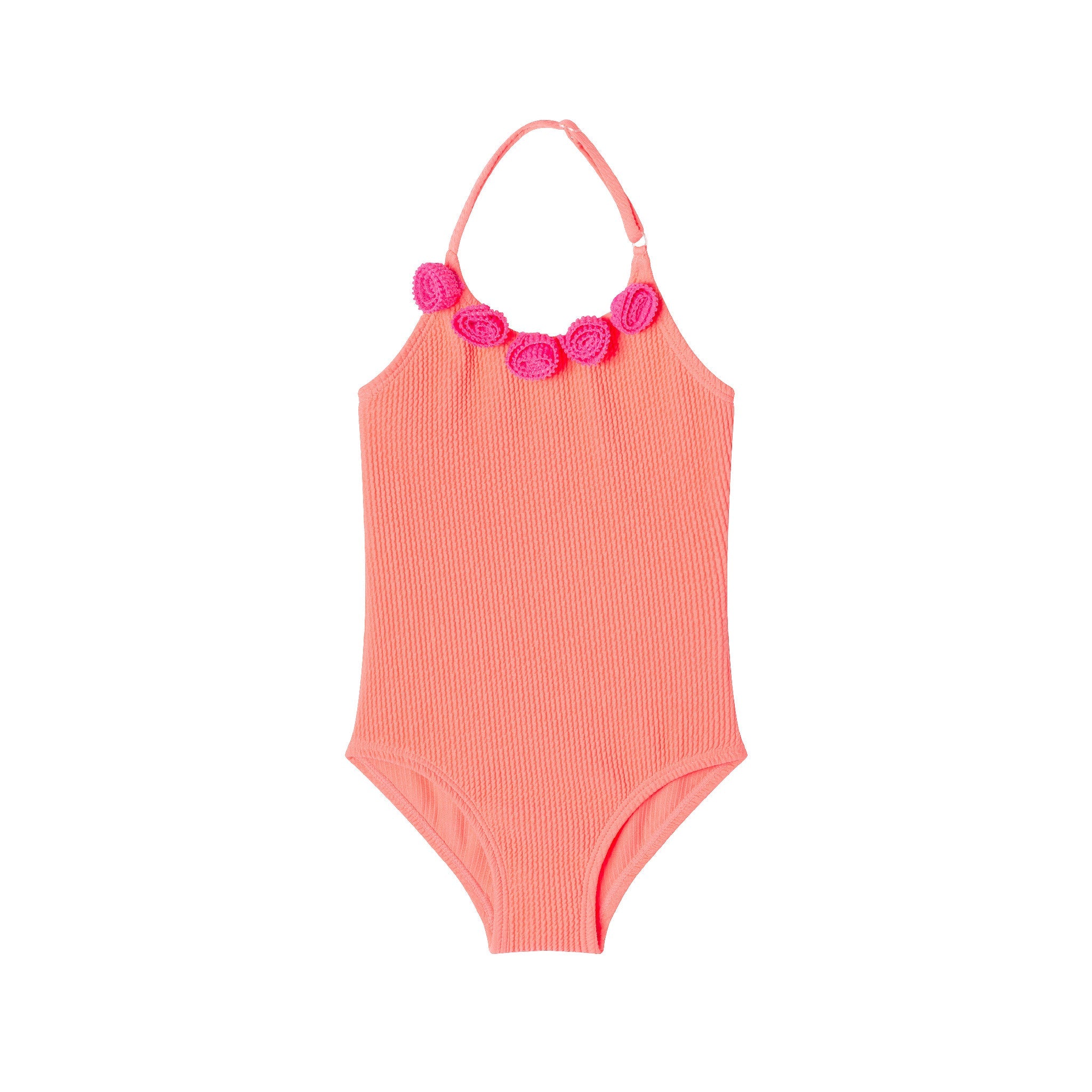 Kids (2-6x) One Piece Swim Suit | Orange