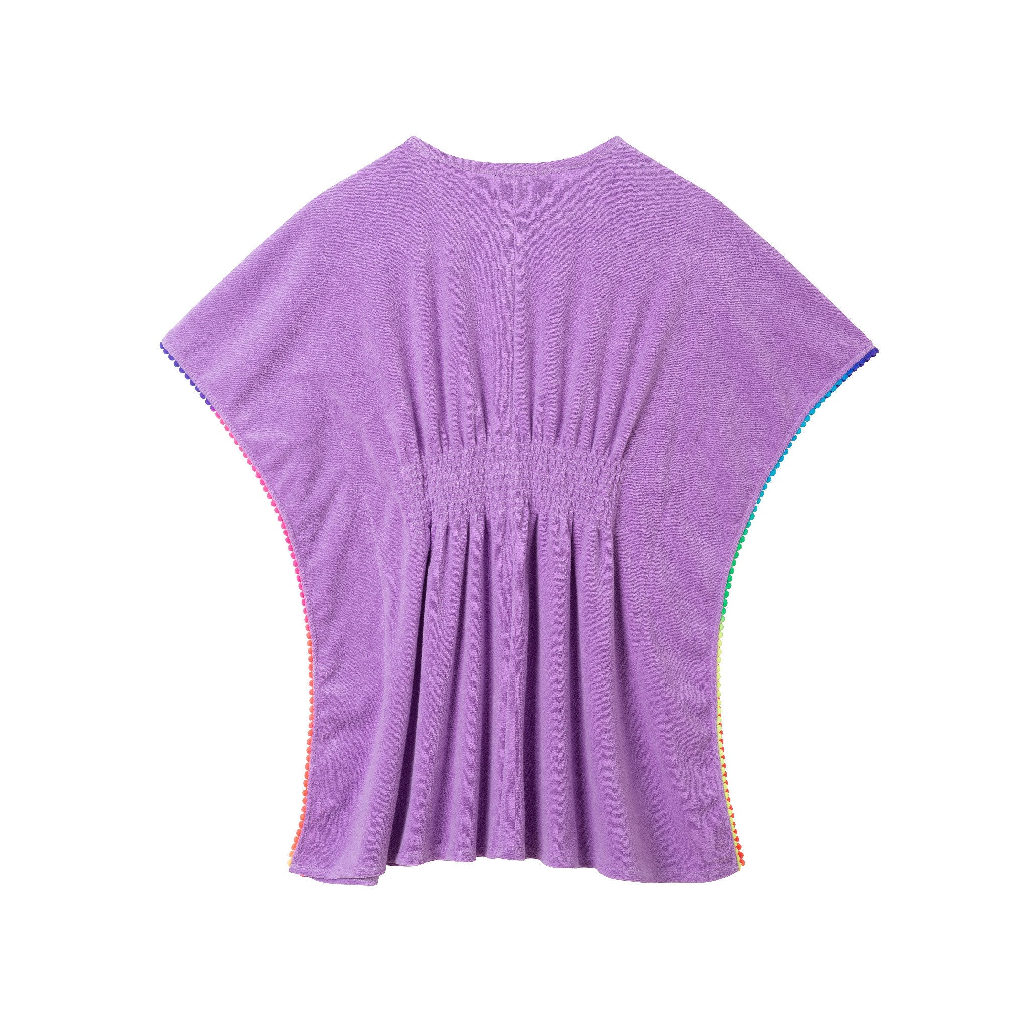 Kids (7-16) Woven Caftan Cover-up | Purple