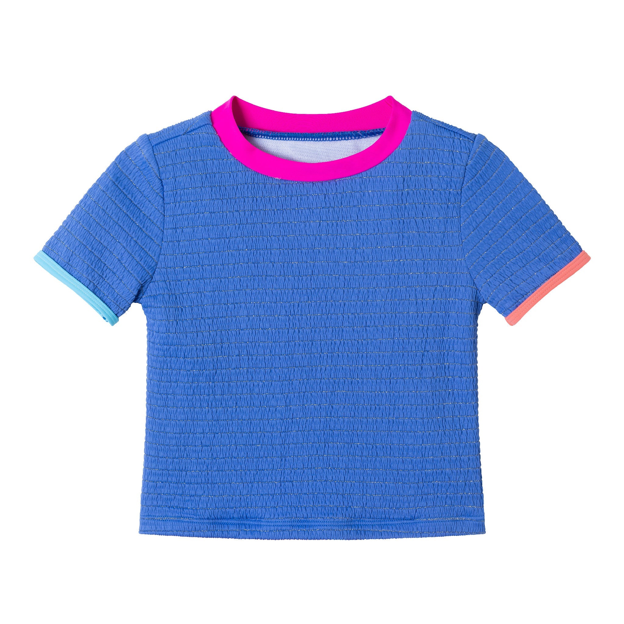 Kids (2-6x) Short Sleeve Rashguard Set | Cobalt Blue
