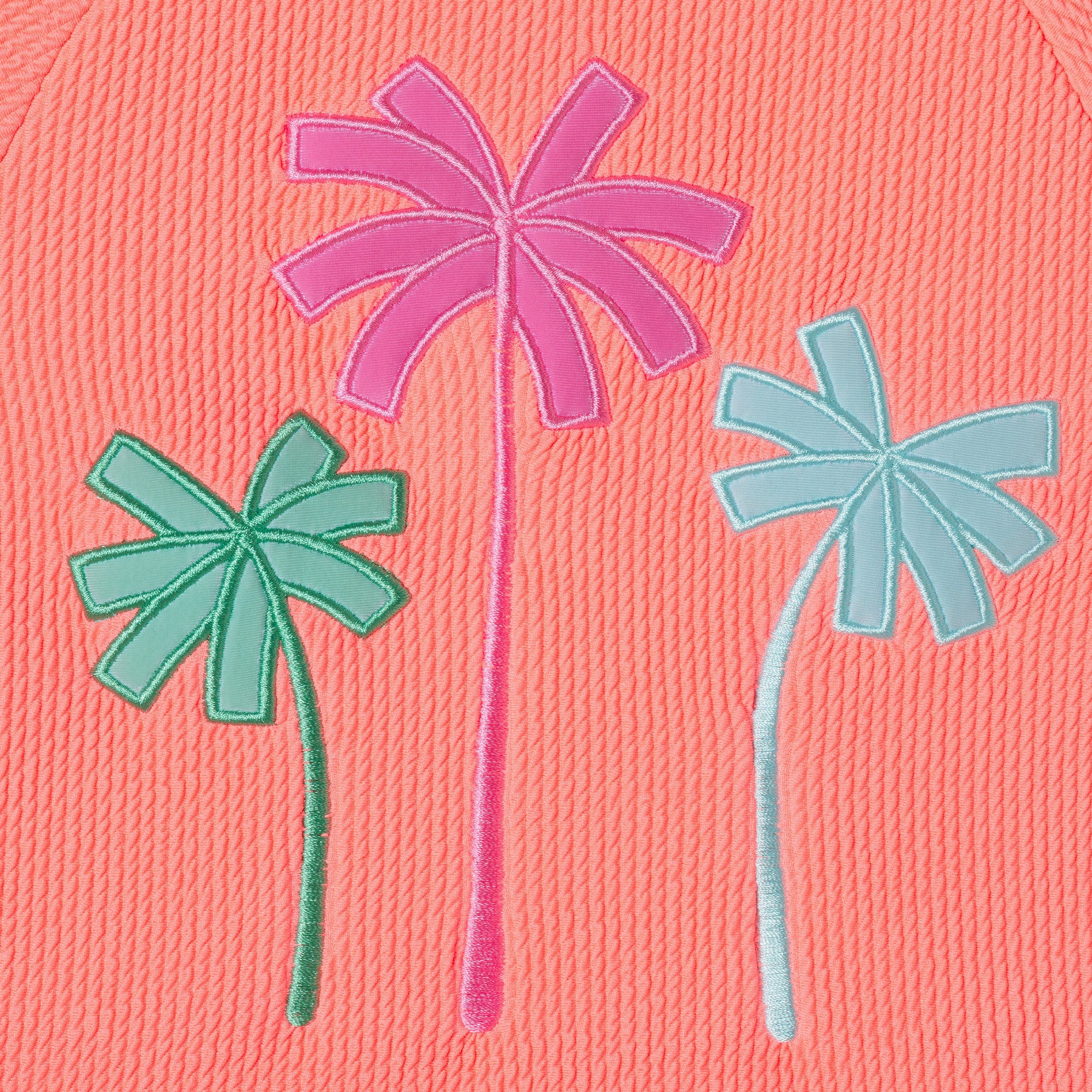 Kids (2-7) Short Sleeve Rashguard Set | Tropical Charm