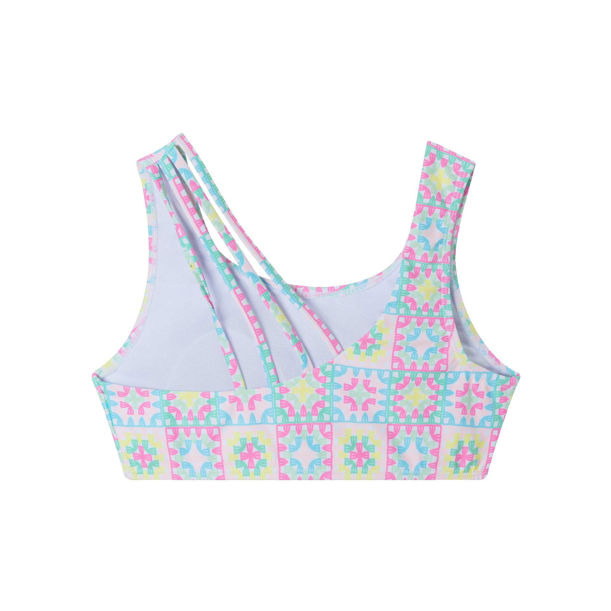 Kids (7-16) Two Piece Swimsuit | Multicolor Crochet