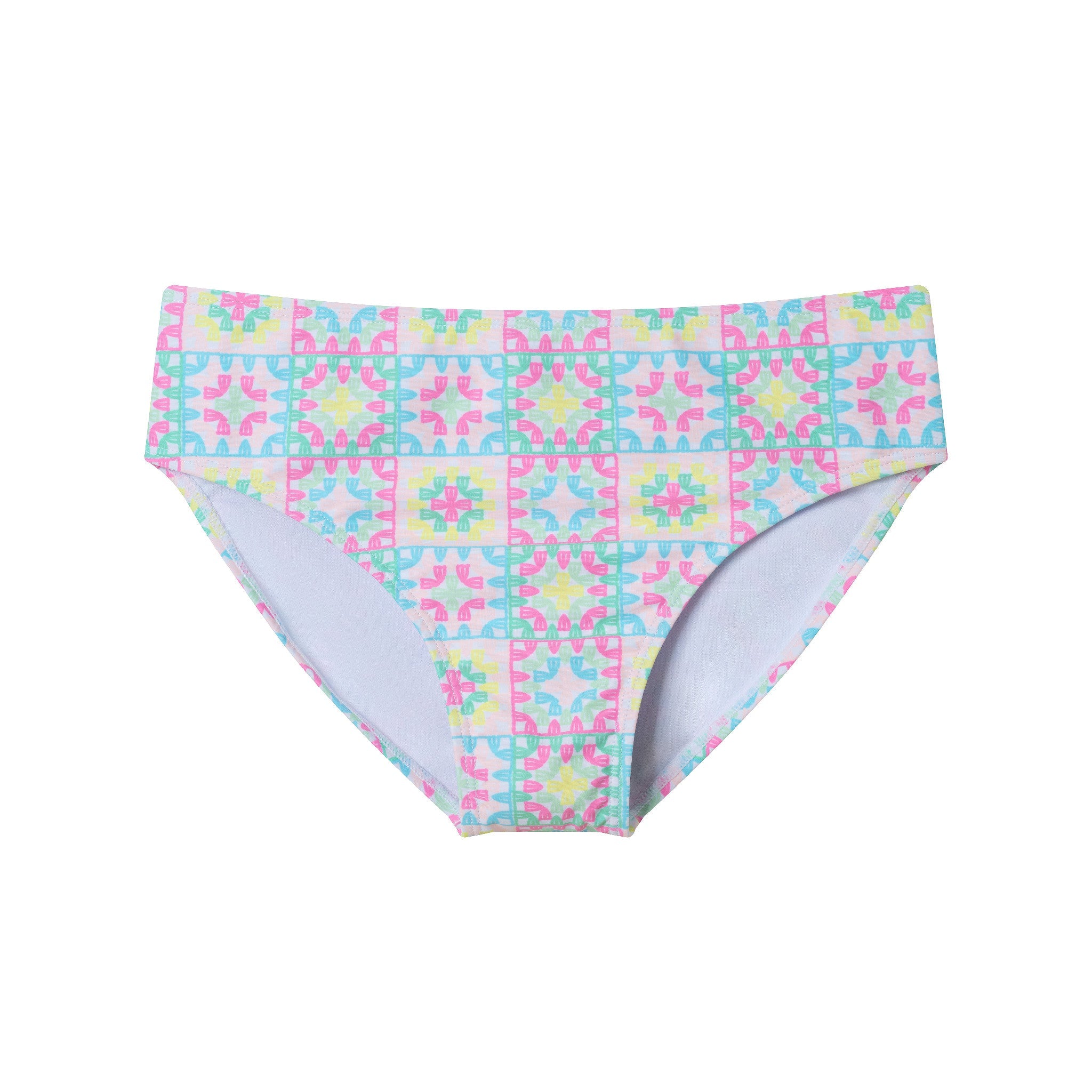 Kids (7-16) Two Piece Swimsuit | Multicolor Crochet