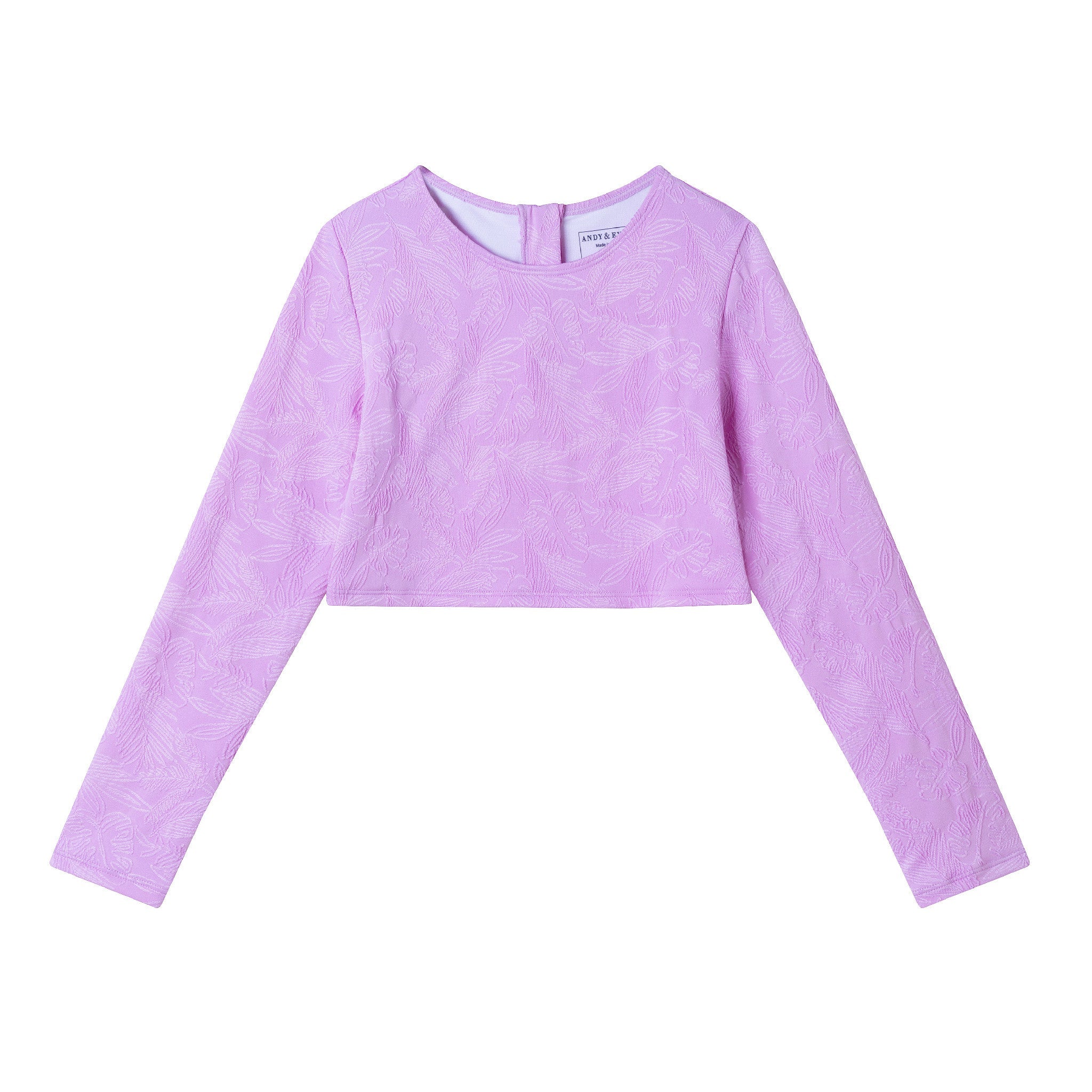 Kids (7-16) Two Piece Rashguard Set | Lavender Breeze