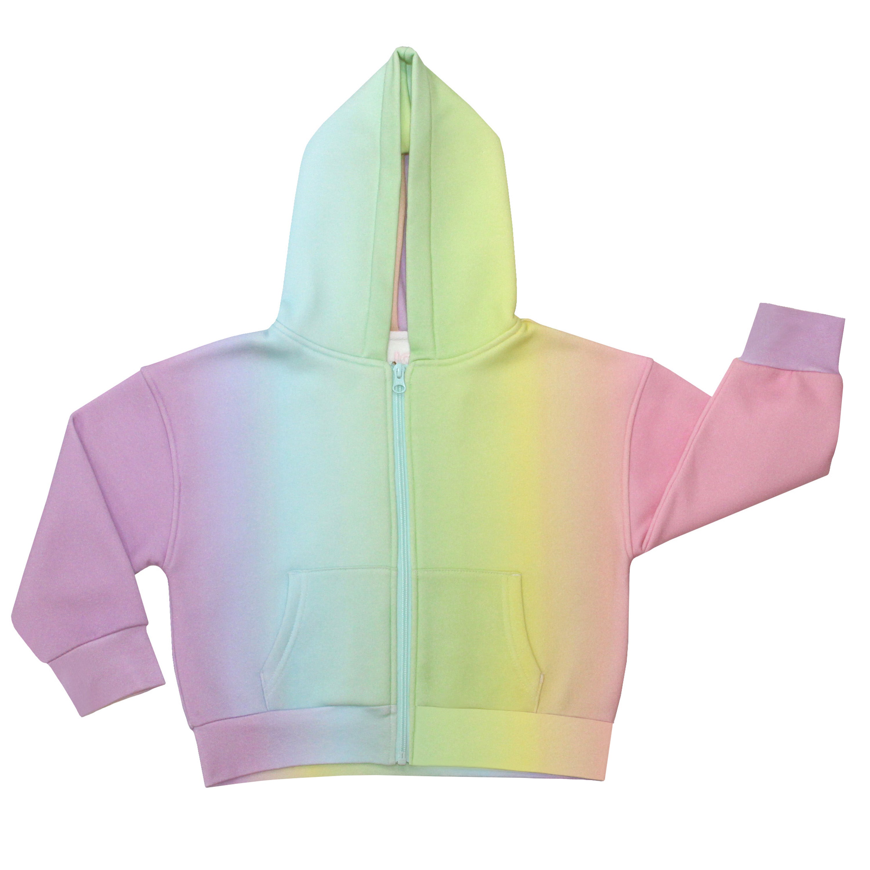 Rainbow Zip-up Hoodie