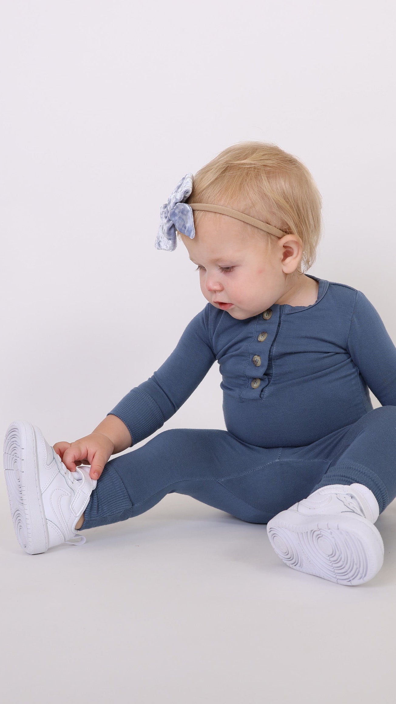 Arthur || Baby Long Sleeve Henley Top And Bottom Set