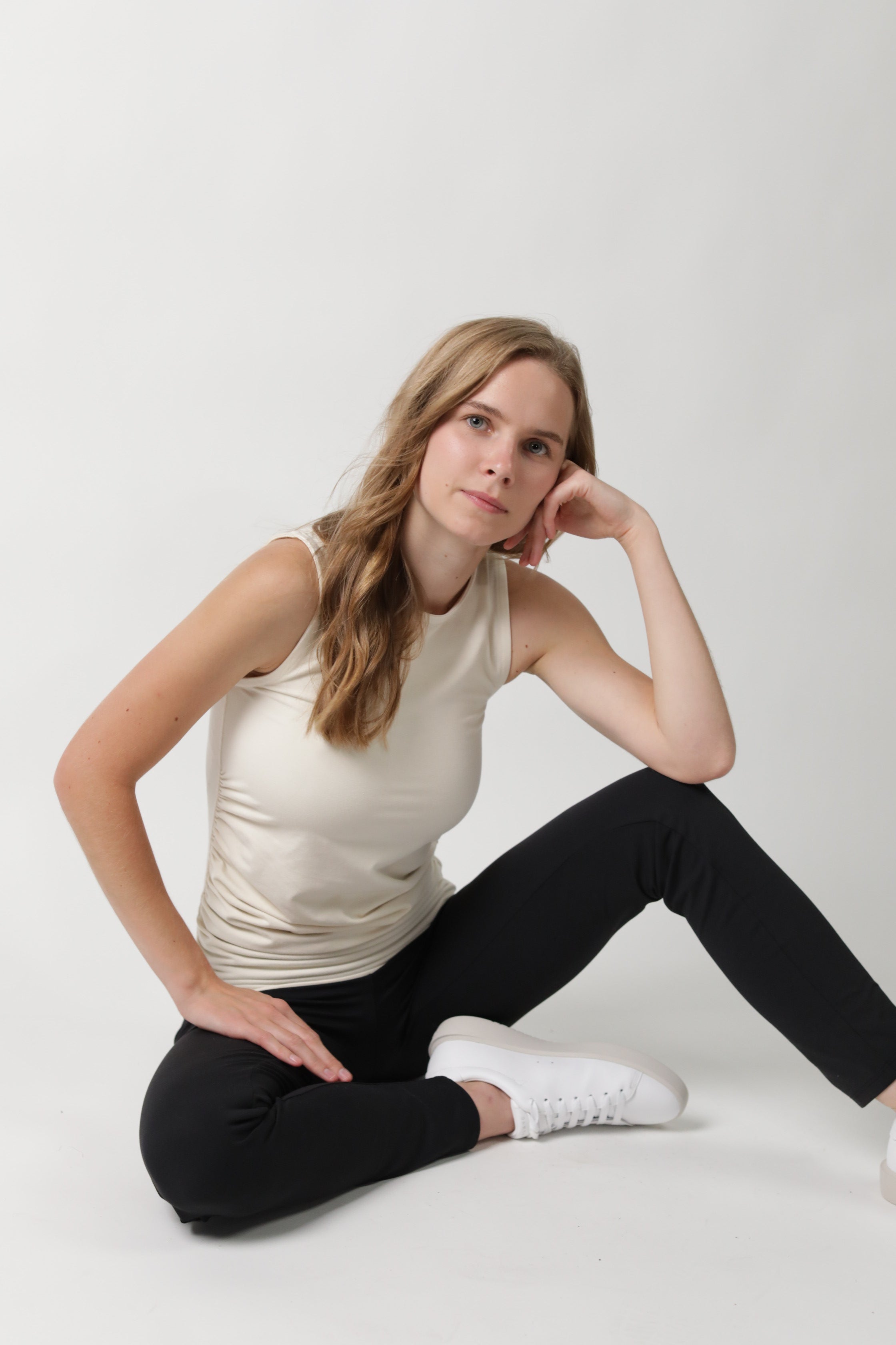 Blair || High Neck Maternity Tank