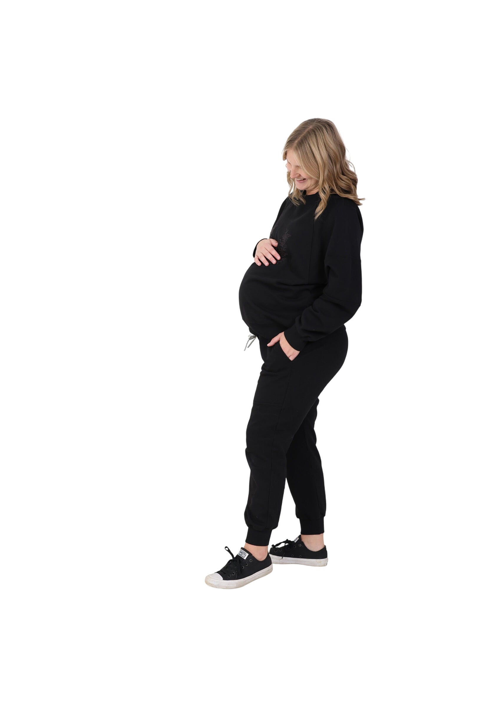 Elle || Organic Cotton Maternity Jogger