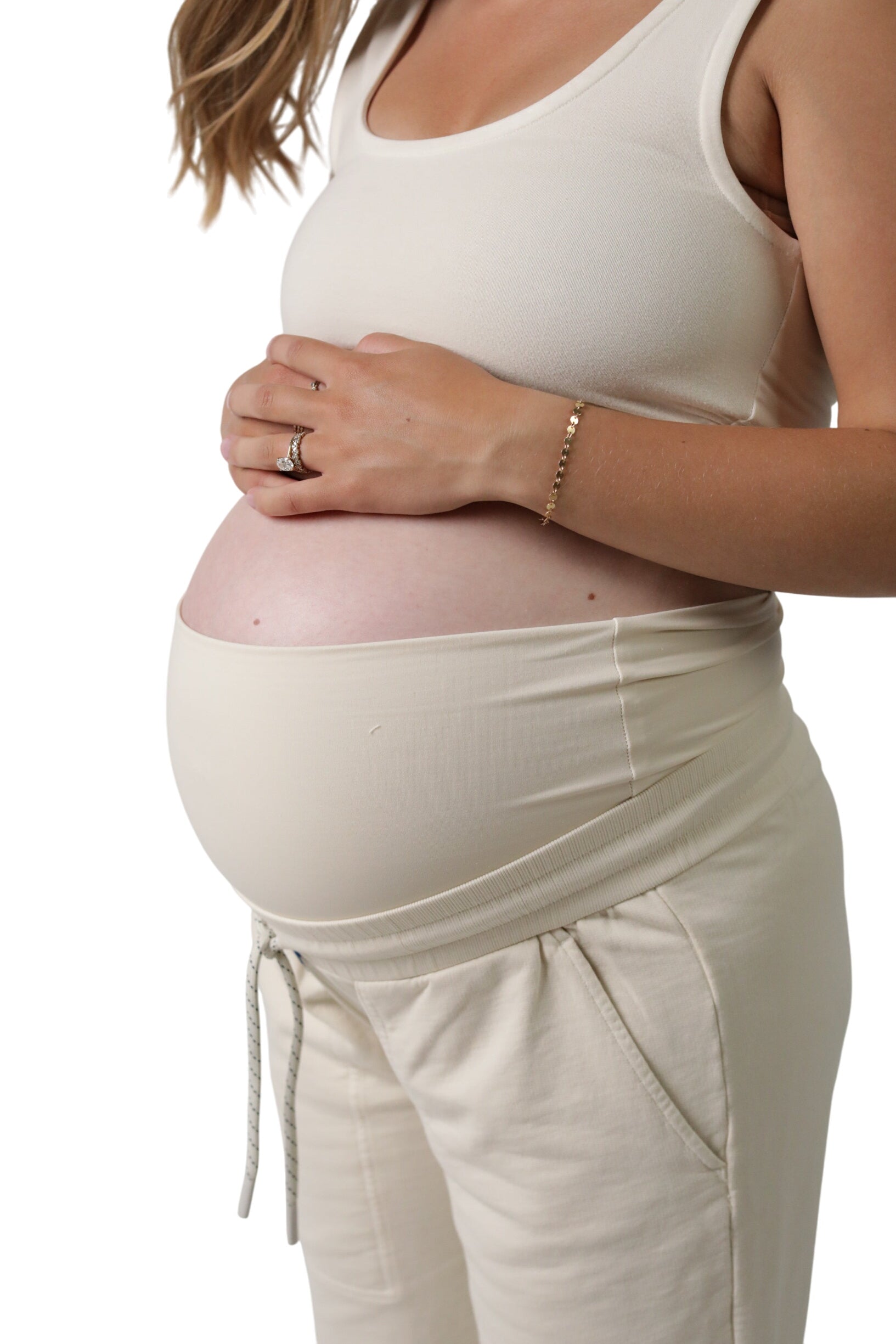 Elle || Organic Cotton Maternity Jogger