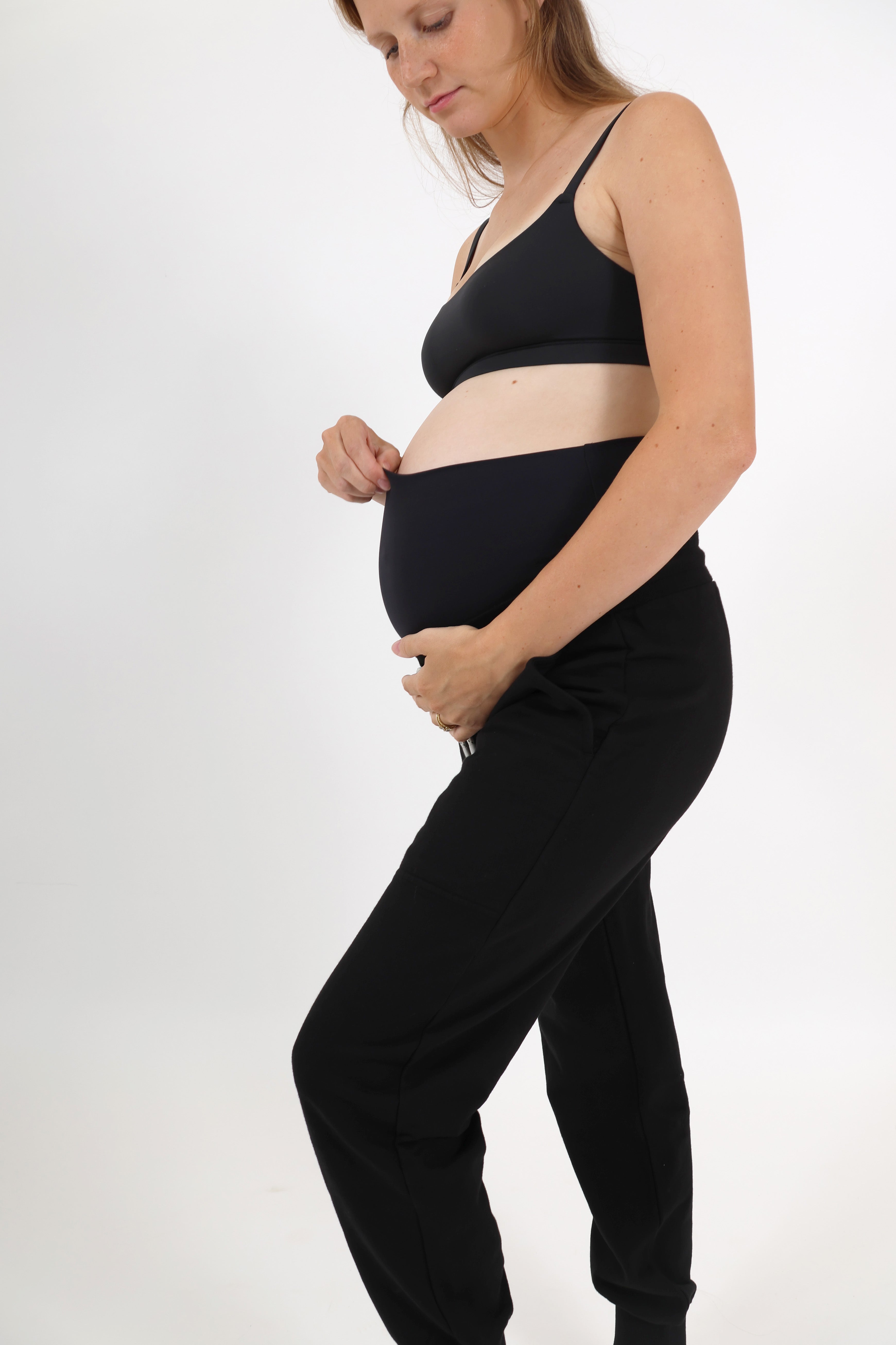 Elle || Organic Cotton Maternity Jogger