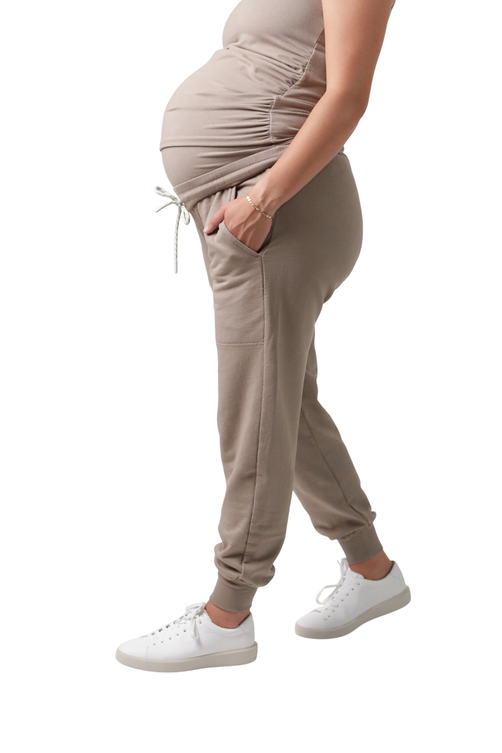 Elle || Organic Cotton Maternity Jogger