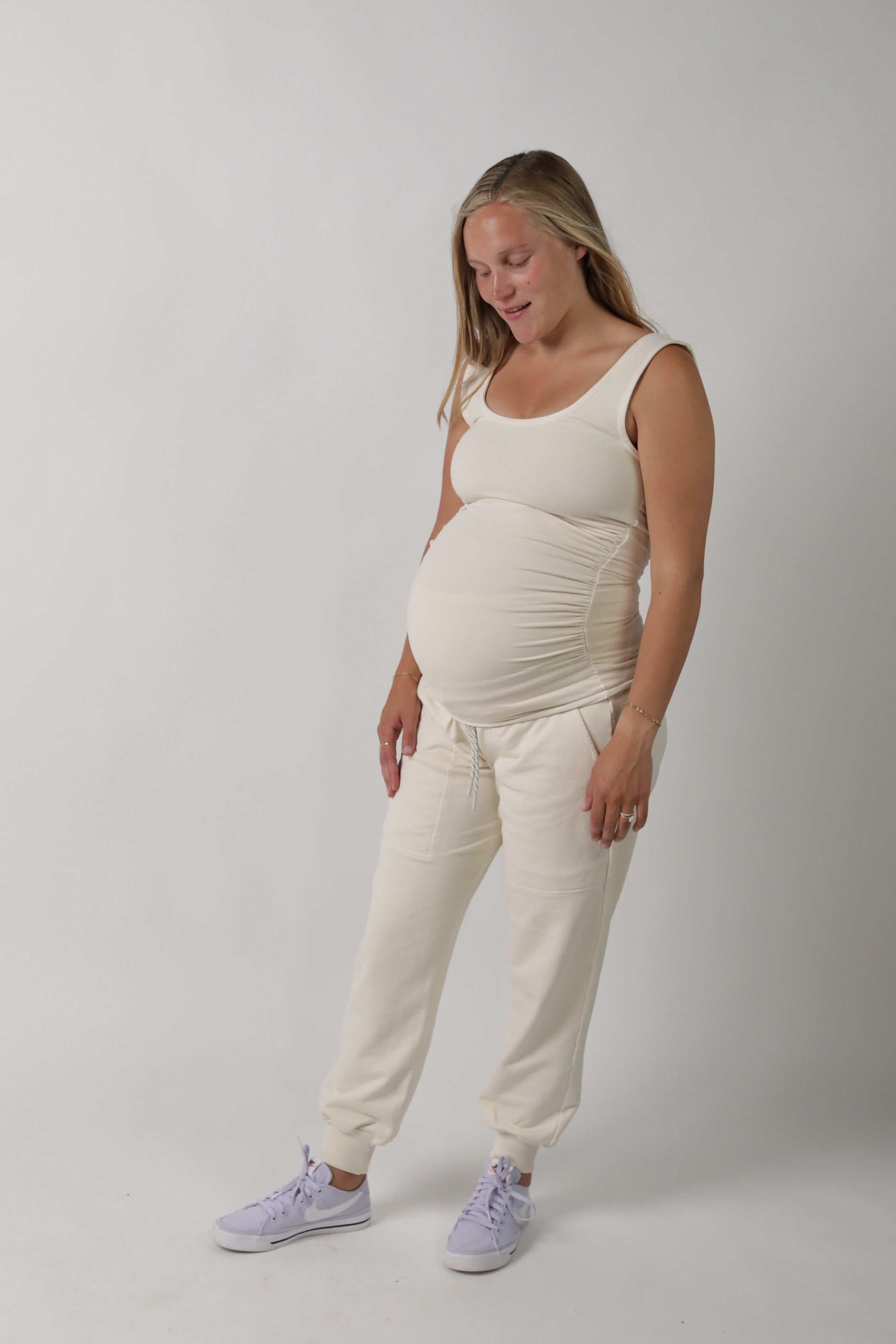 Frankie || Scoop Neck Maternity Tank