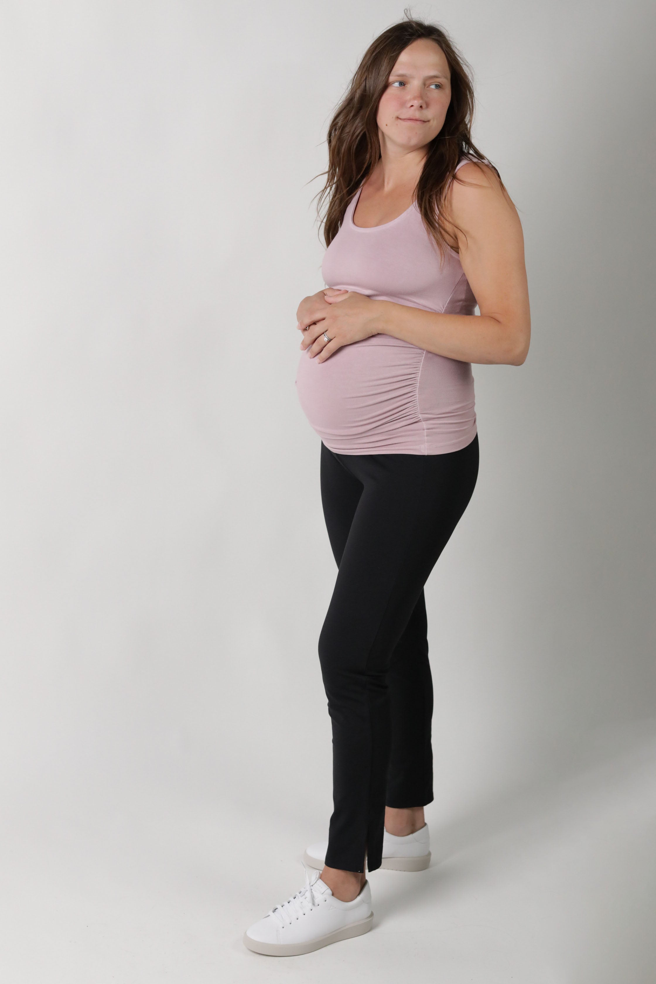 Frankie || Scoop Neck Maternity Tank