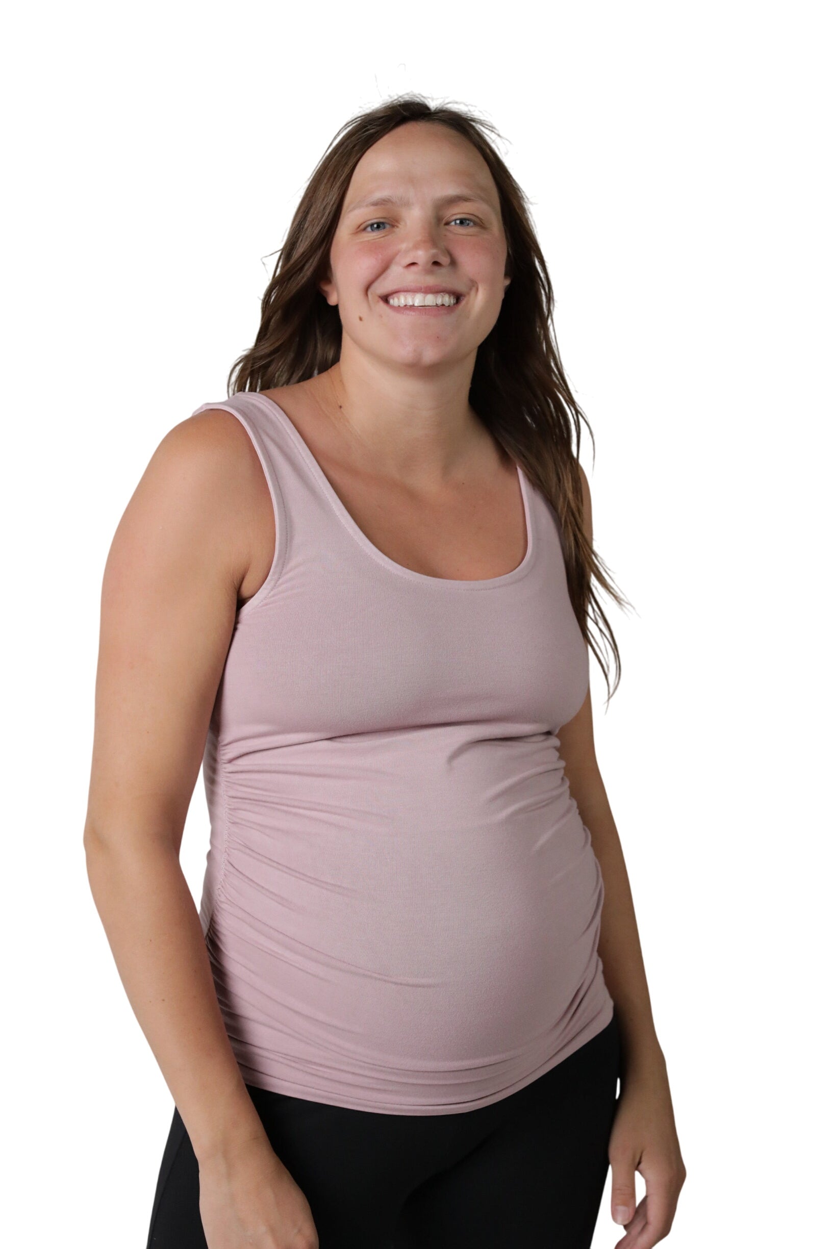 Frankie || Scoop Neck Maternity Tank