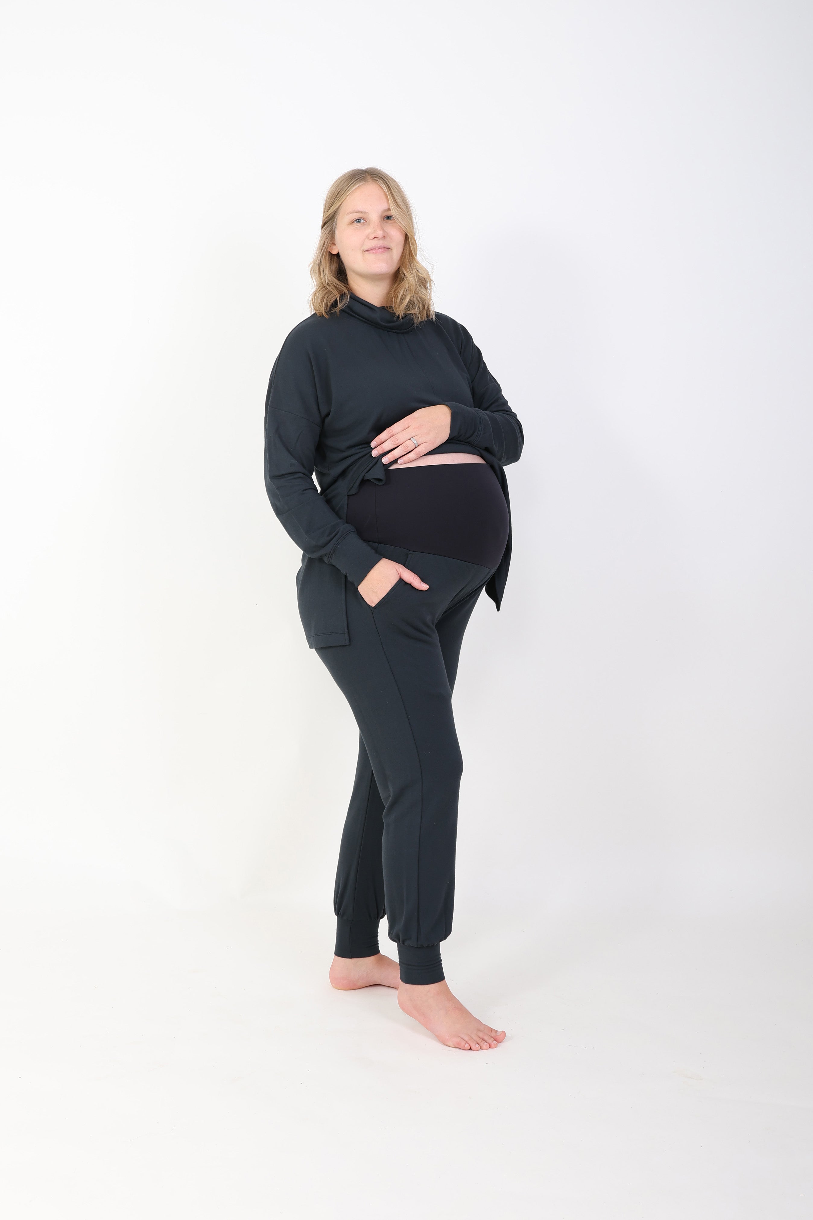 Ruby || Modal Spandex Maternity Loungewear Jogger