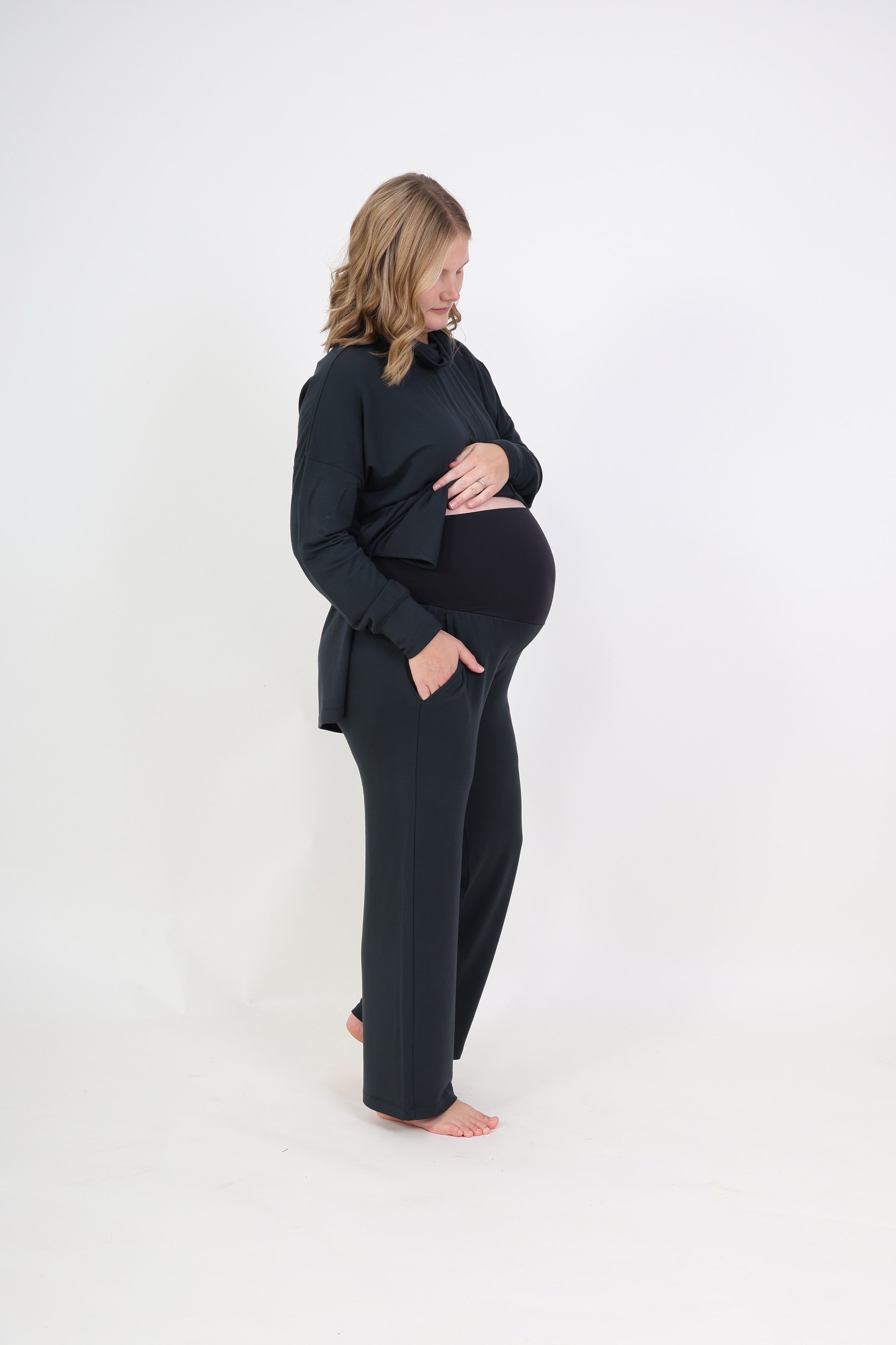Ruby || Modal Spandex Maternity Loungewear Pant