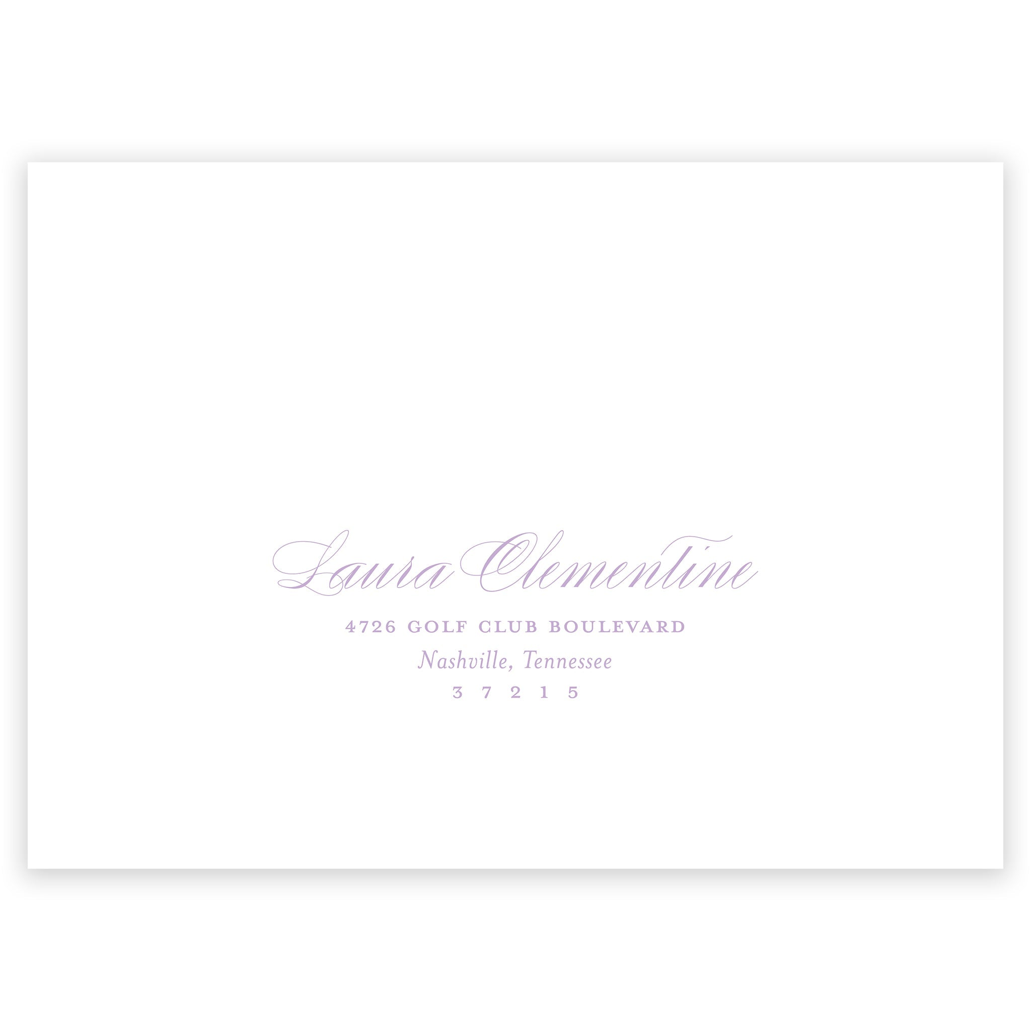 Lavender Fields Party Invitation