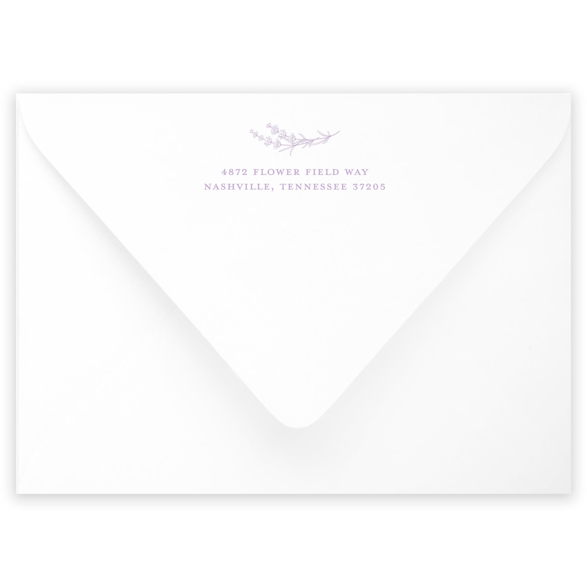 Lavender Fields Party Invitation