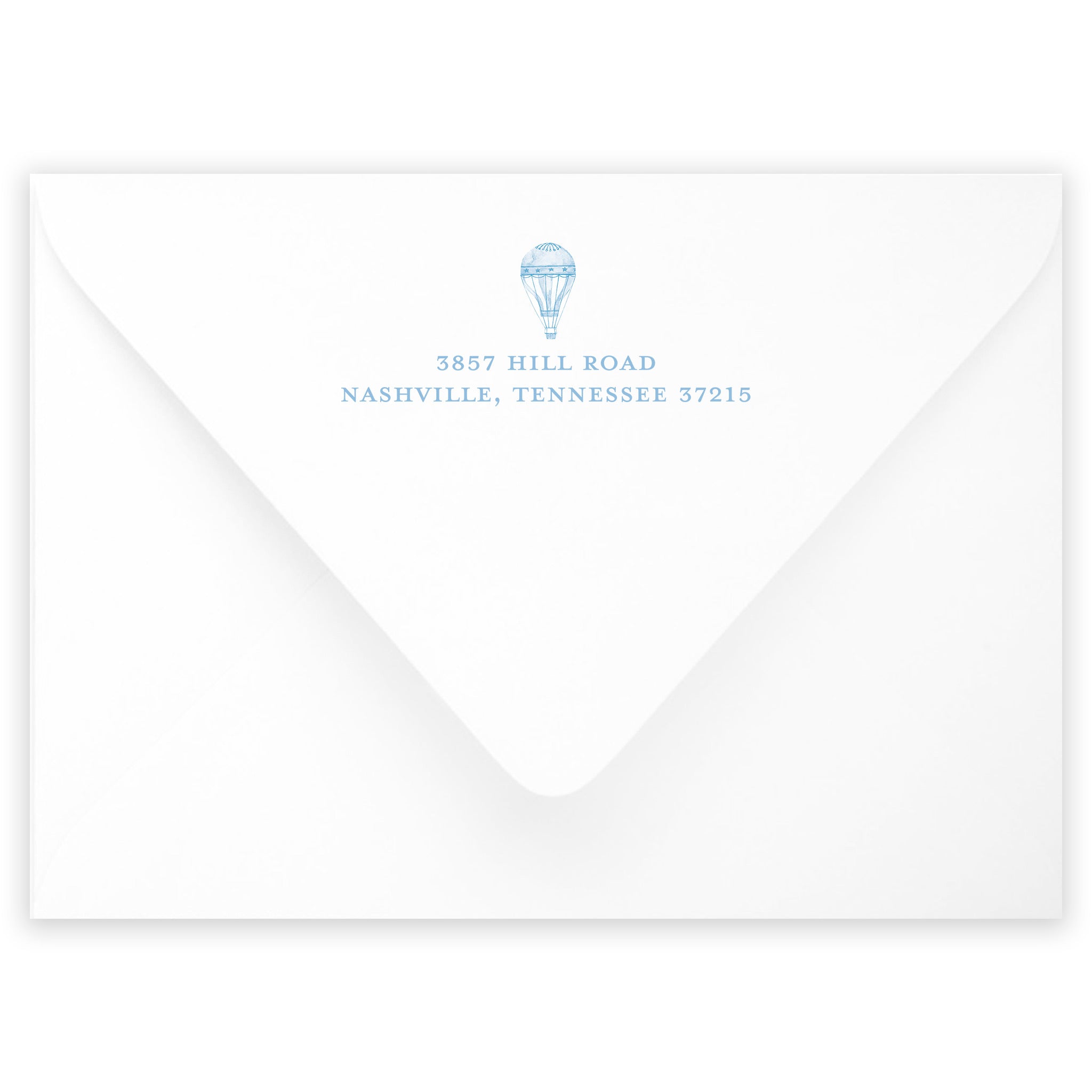 Hot Air Balloon Birthday Invitation