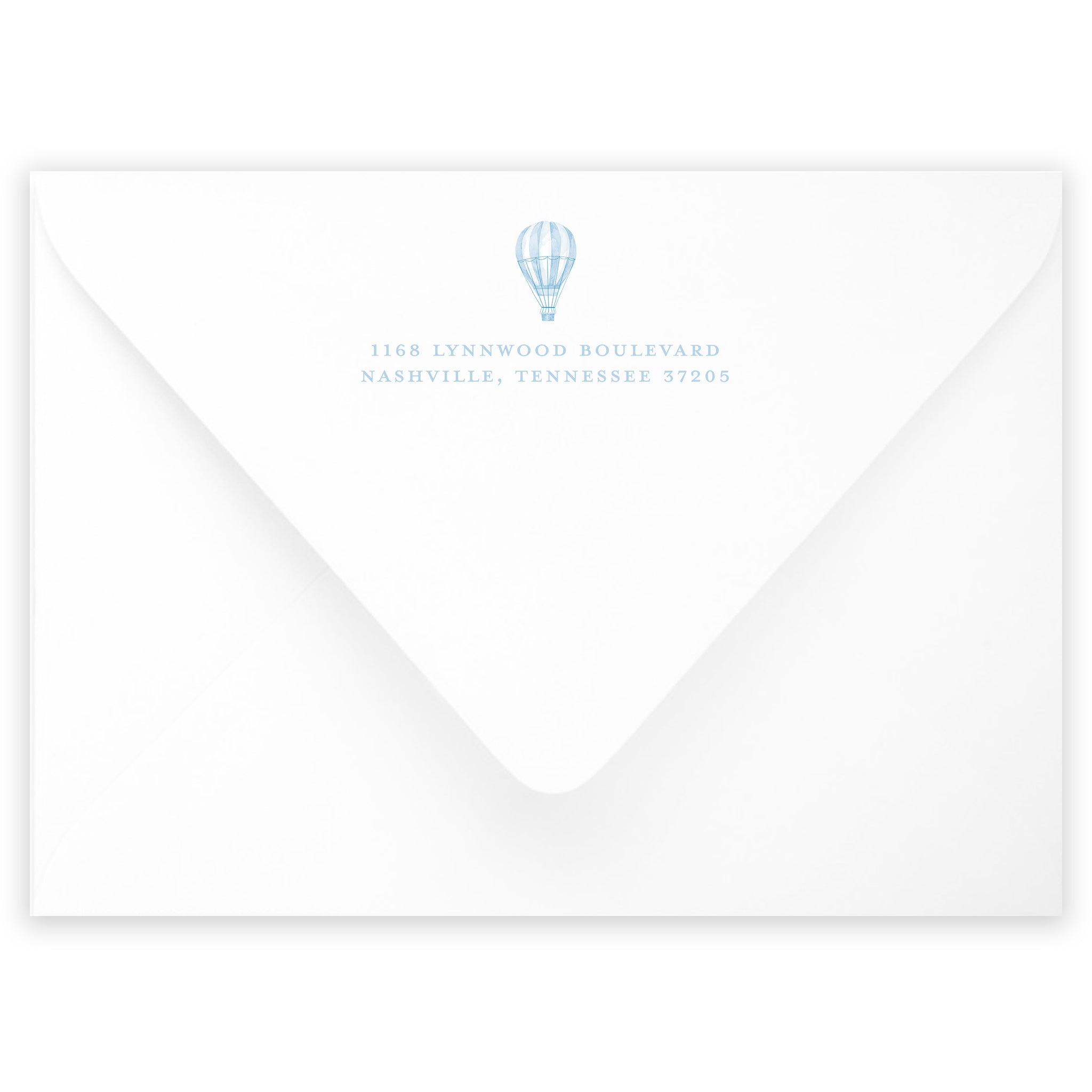 Hot Air Balloon Notecard