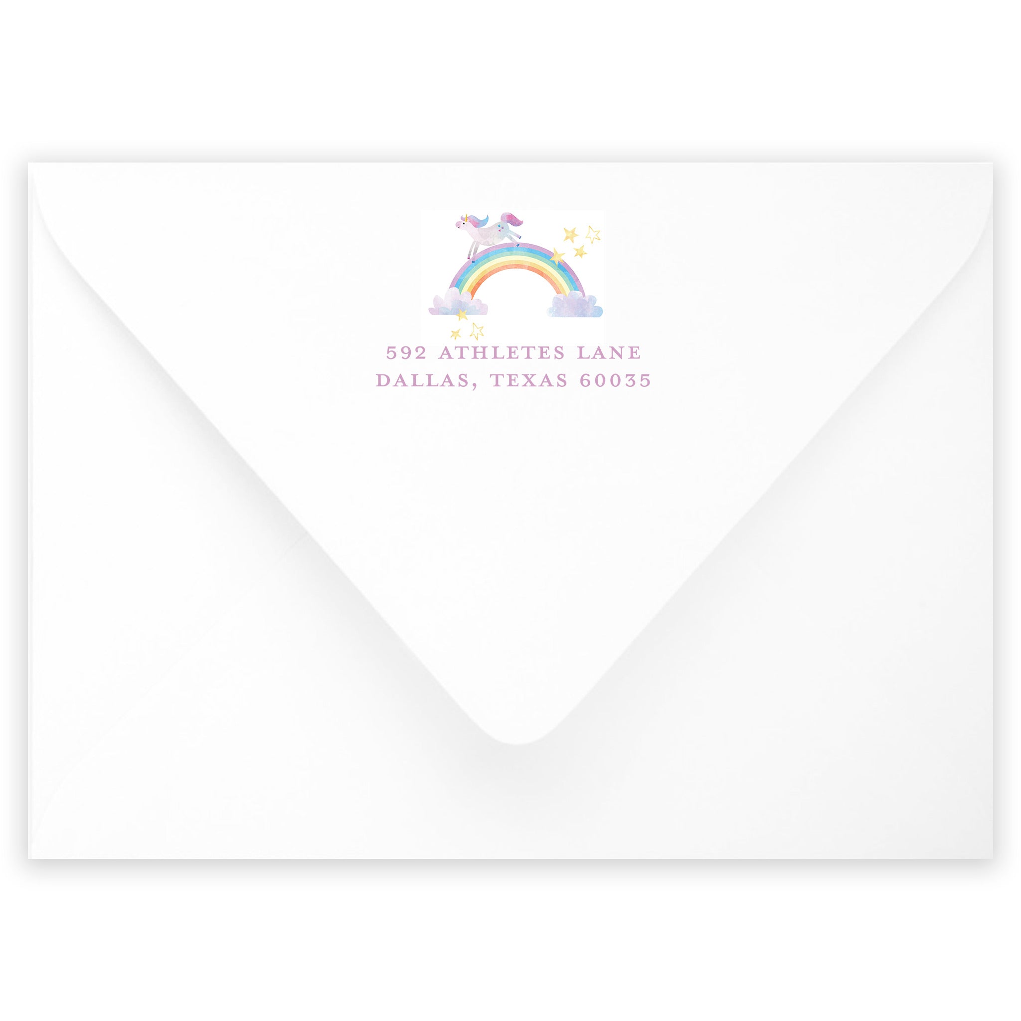 Unicorn Birthday Invitation