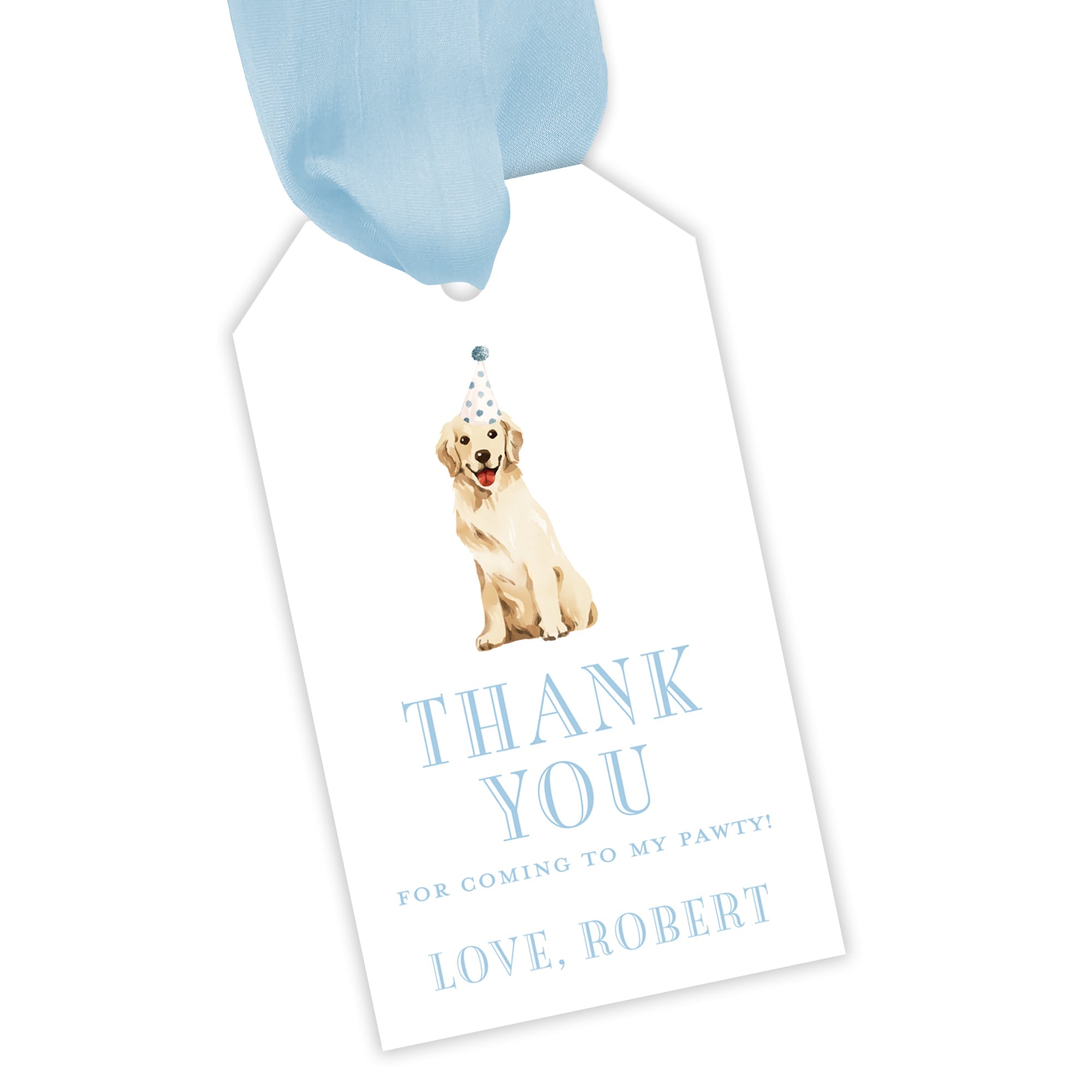 Snips & Snails Party Favor Tag